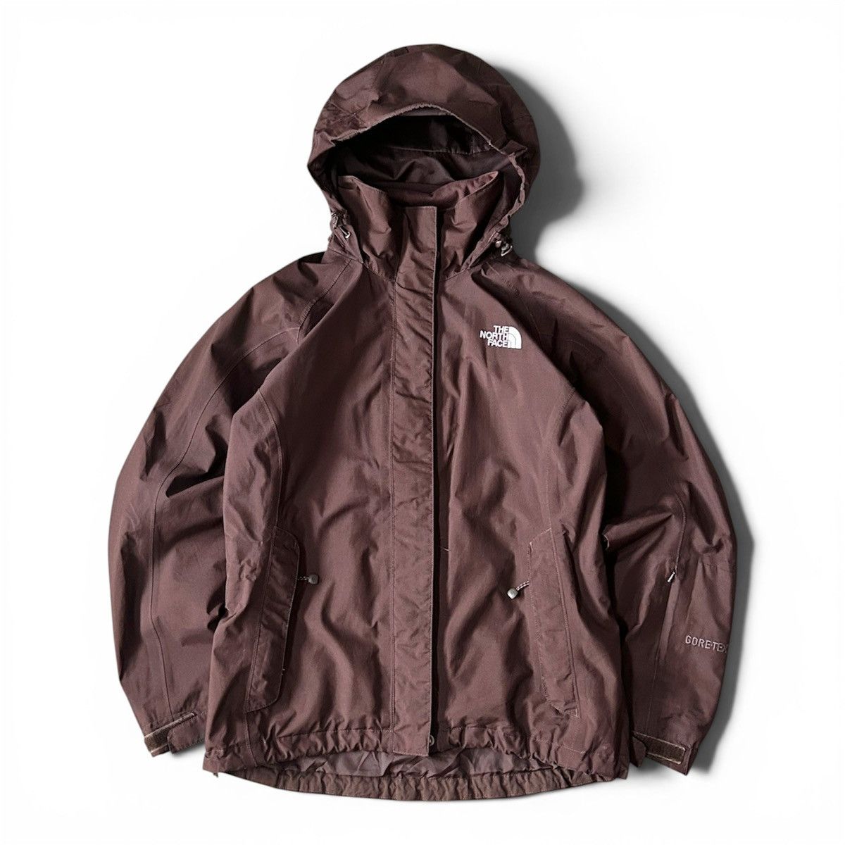 Goretex Vintage 90s The North Face Goretex Jacket TNF Brown Size S / US 4 / IT 40 - 1 Thumbnail