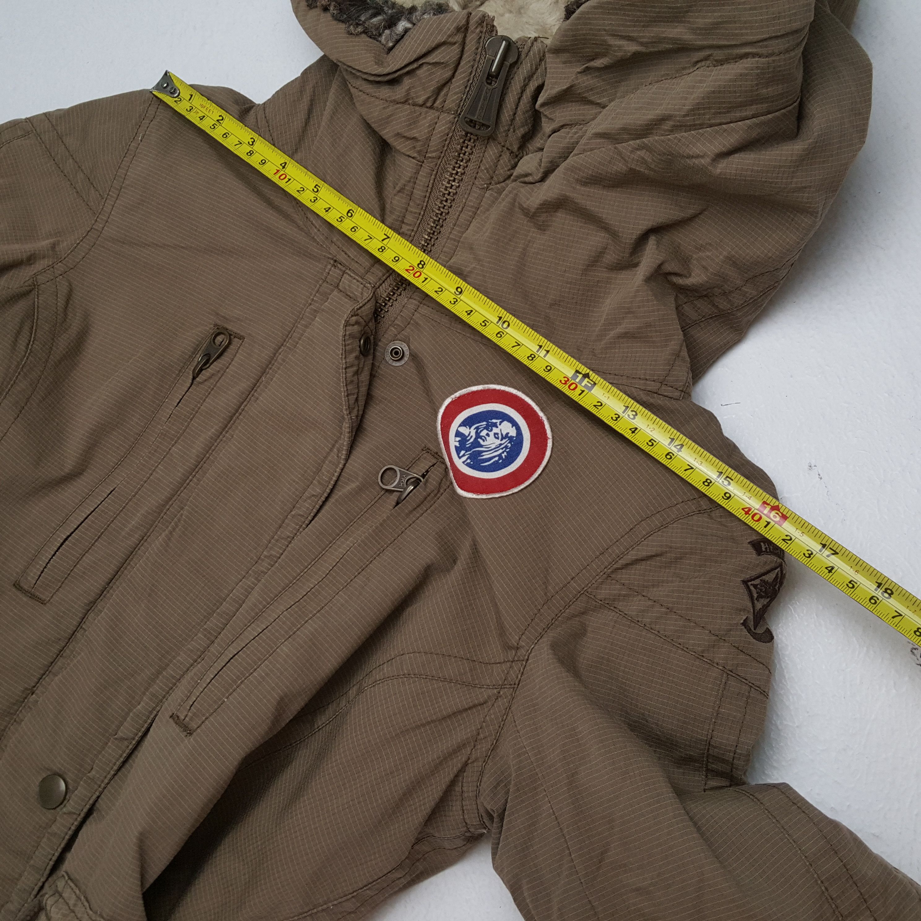 Hysteric Glamour × Japanese Brand × Vintage HYSTERIC GLAMOUR Winter Style Custom Art Parkas Jacket Size S / US 4 / IT 40 - 5 Thumbnail