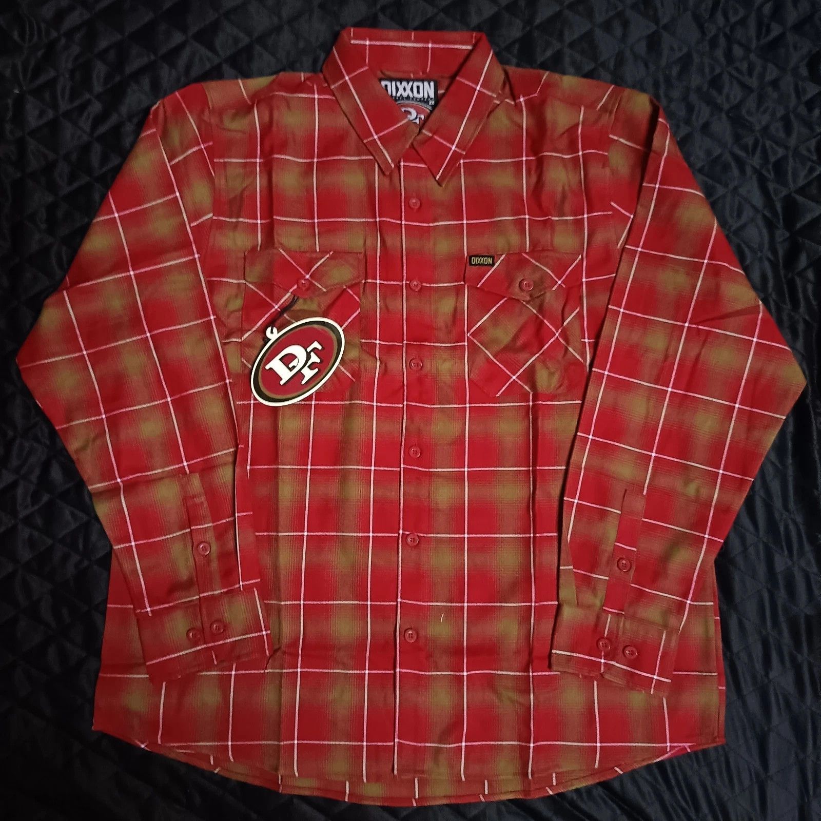 Dixxon Dixxon Flannel Bang Bang San Francisco 49ers Shirt Size US XXL / EU 58 / 5 - 2 Thumbnail