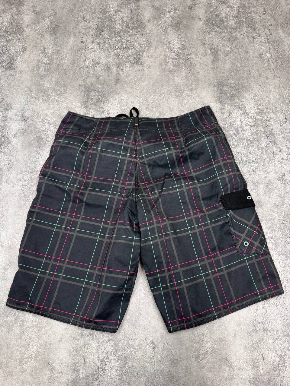 O'Neill O'Neill Men Board Shorts Check Black W36 Size US 36 / EU 52 - 8 Thumbnail