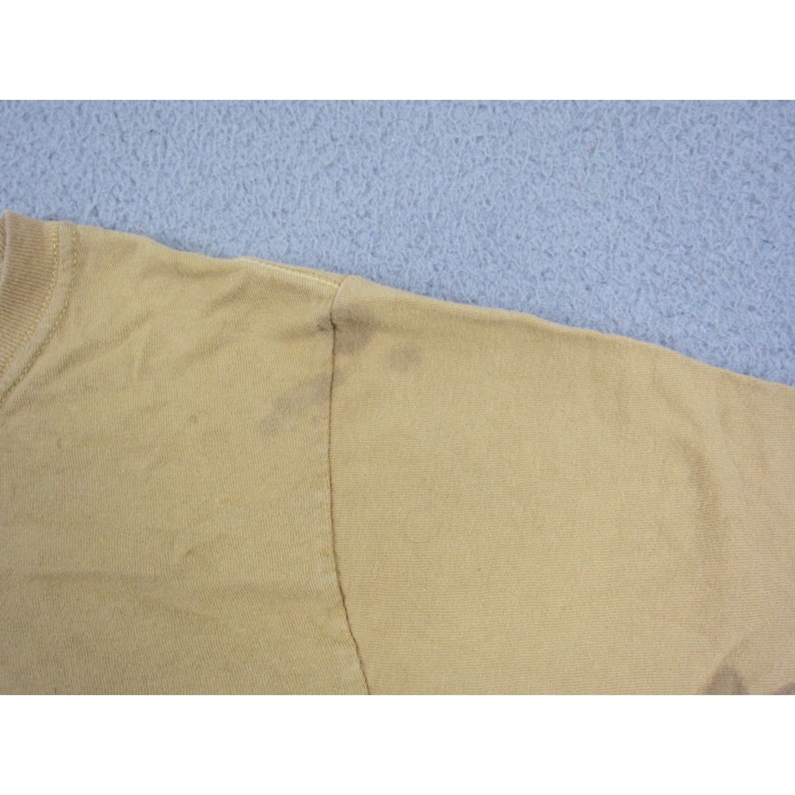 Vintage Stussy Shirt Mens S Gold Mysticism For The Modern Age Tee Graphic Casual 90s Retro Logo Cotton Short Sleeve Crew Neck T-Shirt Mens S Yellow Size US S / EU 44-46 / 1 - 6 Thumbnail