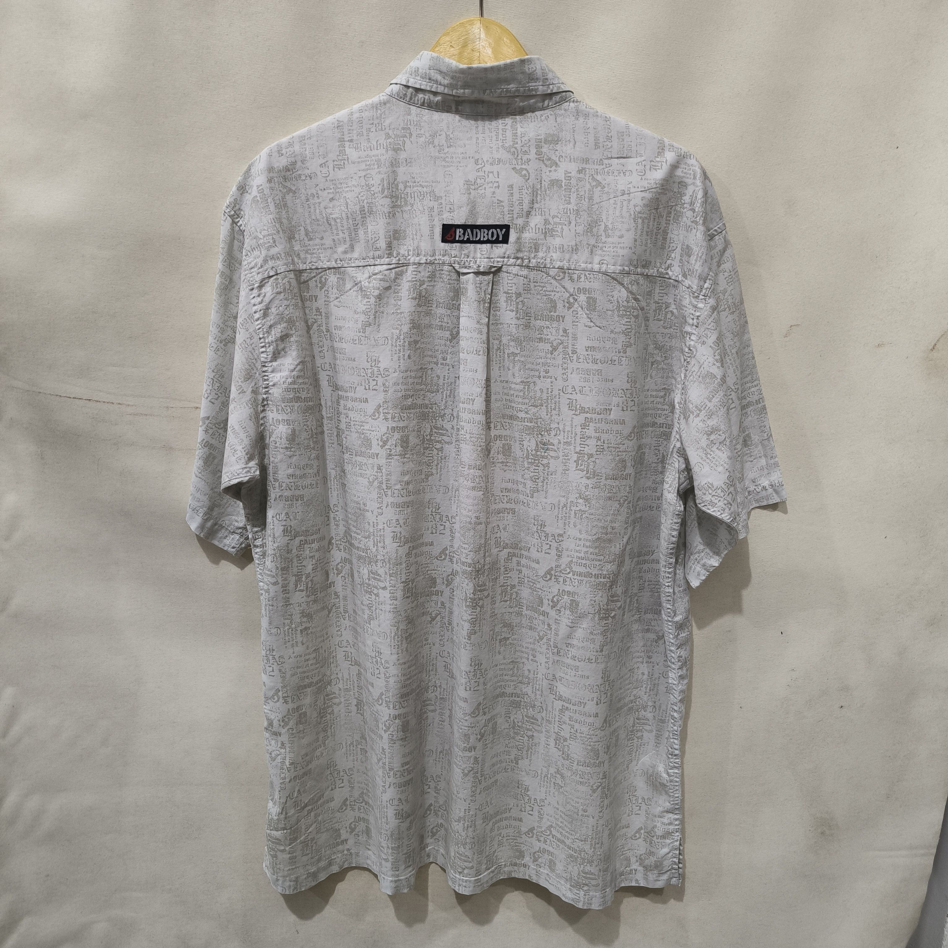 No Fear Y2k Bad boy full print shirt san diego california Size US XXL / EU 58 / 5 - 4 Thumbnail