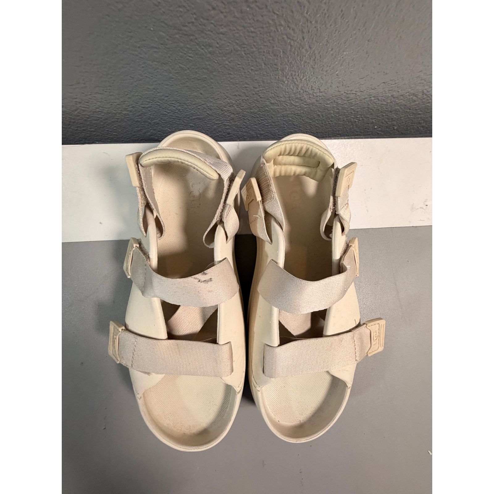 Ugg UGG MENS STRATUS SANDALS SEA SALT STRAP SLIDES SIZE 9 Size US 9 / EU 42 - 8 Thumbnail