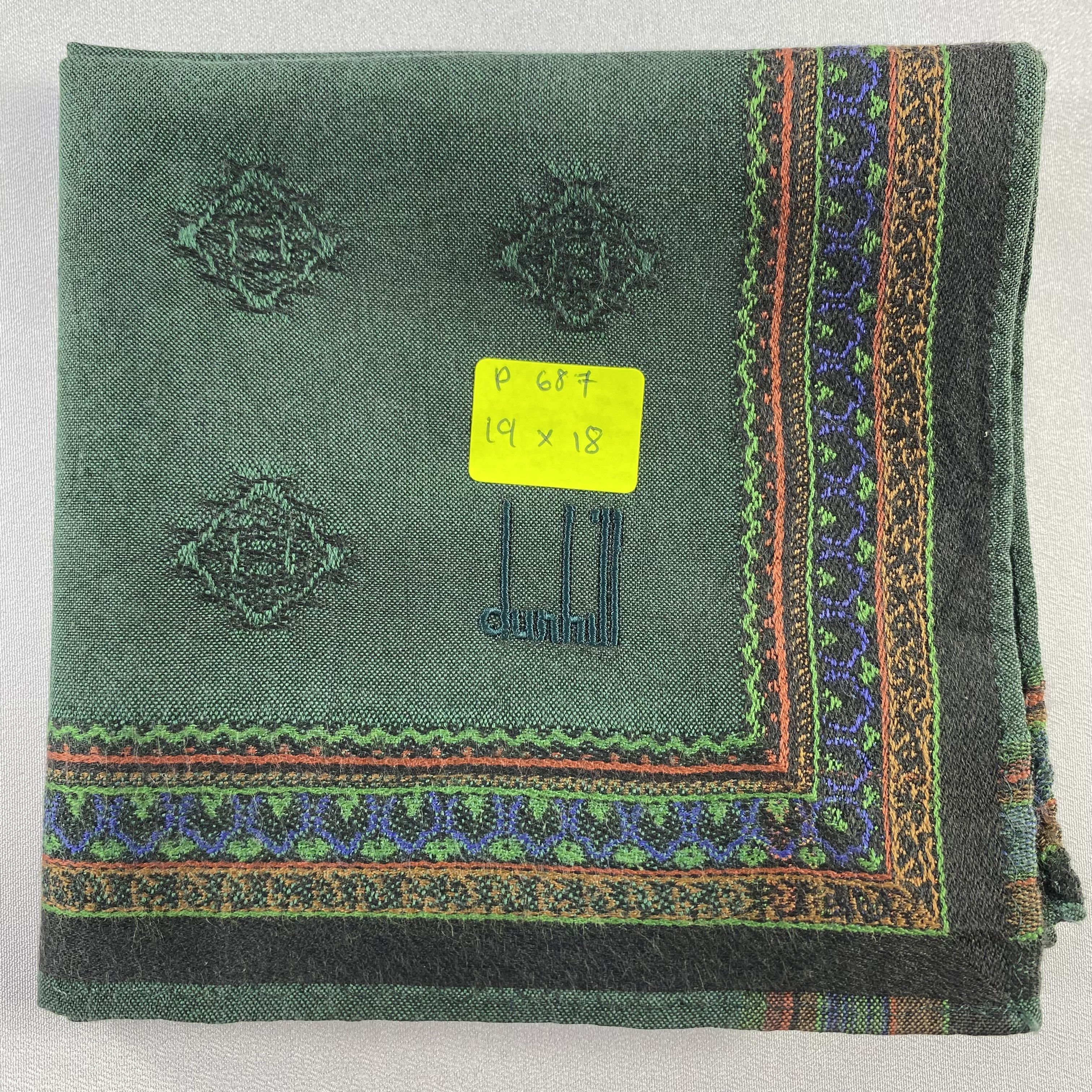 Alfred Dunhill × Vintage Alfred Dunhill Handkerchief / Neckerchief / Bandana-P687 Size ONE SIZE - 5 Thumbnail