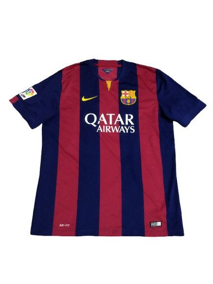 Nike 2014 Fc Barcelona Neymar Jr Jersey Size US XL / EU 56 / 4 - 1 Thumbnail