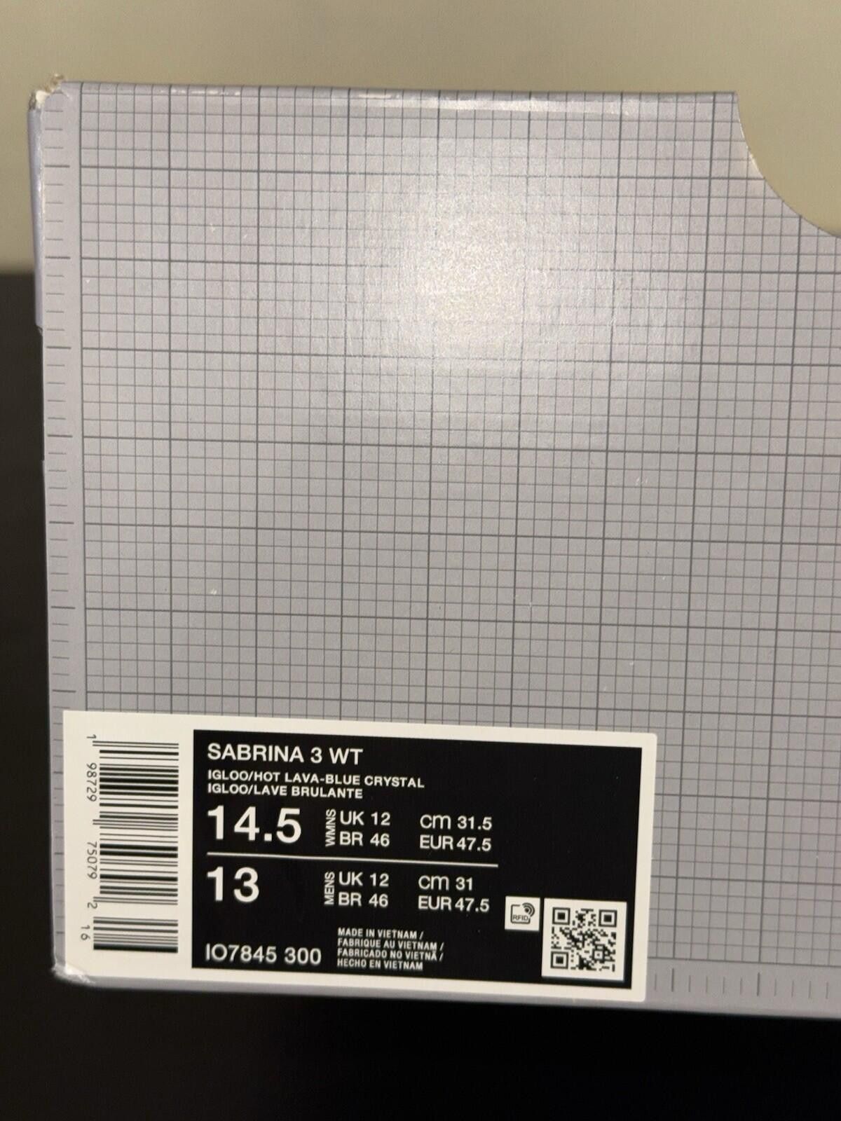 Nike Size 14.5 - Nike Sabrina 3 What The W Size US 7.5 / IT 37.5 - 9 Thumbnail