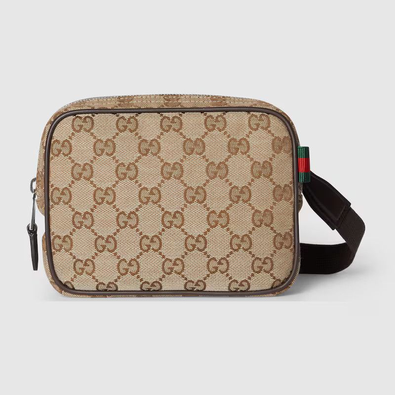 Gucci GG Canvas Mini Bag 834268 Faeon 9750 in Beige, Men's