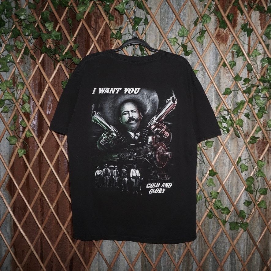 Vintage XL -Vintage Y2K America’s most wanted gangster 2000s t-shirt Size US XL / EU 56 / 4 - 1 Thumbnail