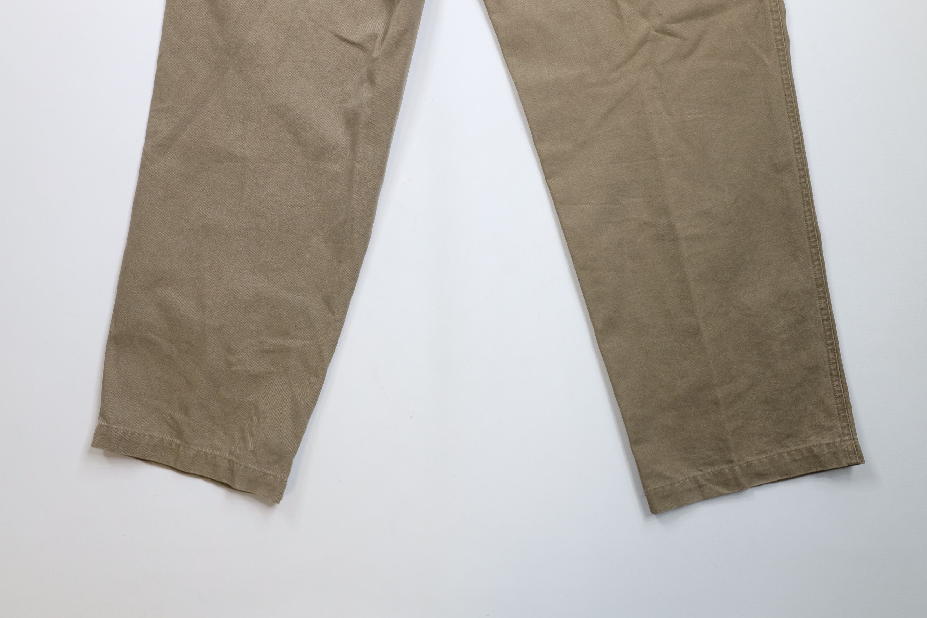 Columbia × Vintage Vintage Columbia Spell Out Wide Leg Canvas Pants Beige Size US 36 / EU 52 - 14 Thumbnail