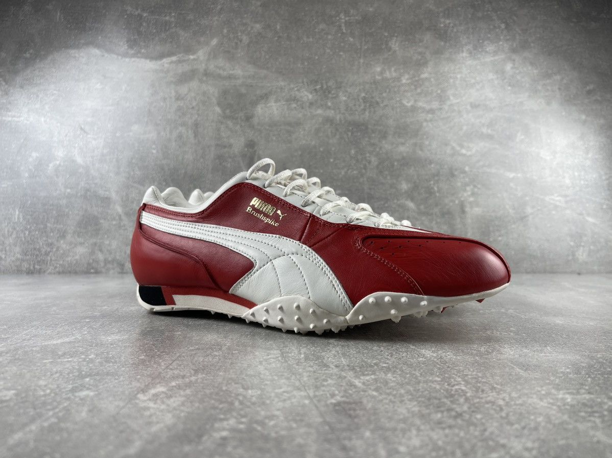 Puma Vintage Puma Brushspike Aurora Red Snow White Black Size US 11.5 / EU 44-45 - 2 Thumbnail