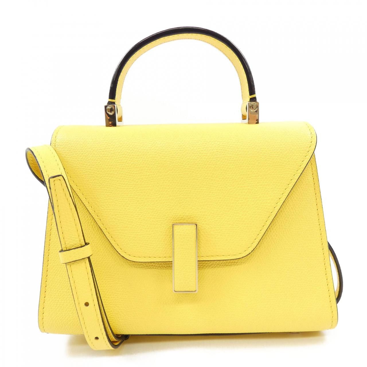 Valextra Valextra Valextra ISIDE Soft Calfskin Bag Leather Handbag WBES0022028LOC99 DUTY FREE for USA Size ONE SIZE - 1 Thumbnail