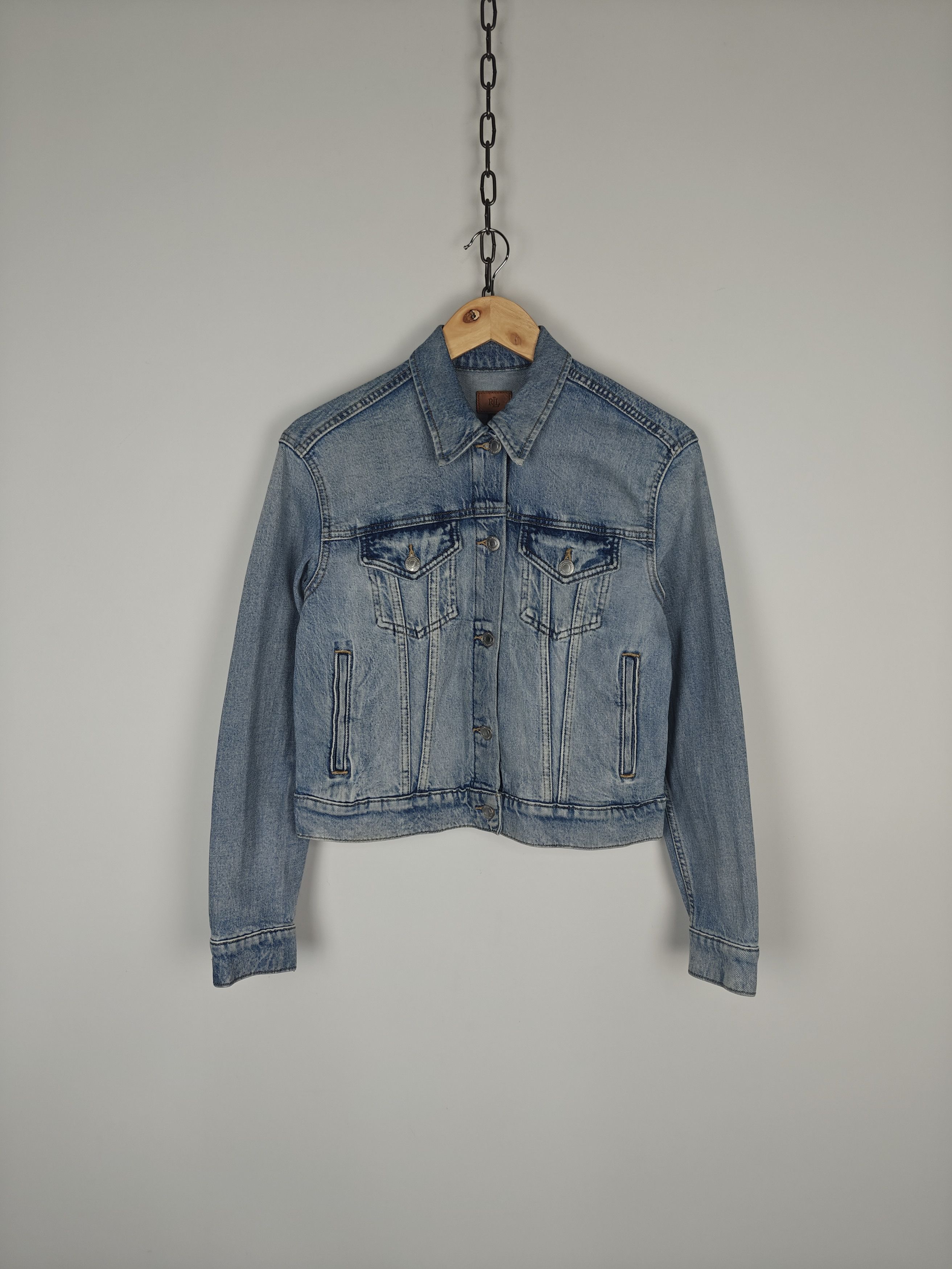 Polo Ralph Lauren RLL Ralph Lauren Denim Jacket Blue size S Size S / US 4 / IT 40 - 1 Thumbnail