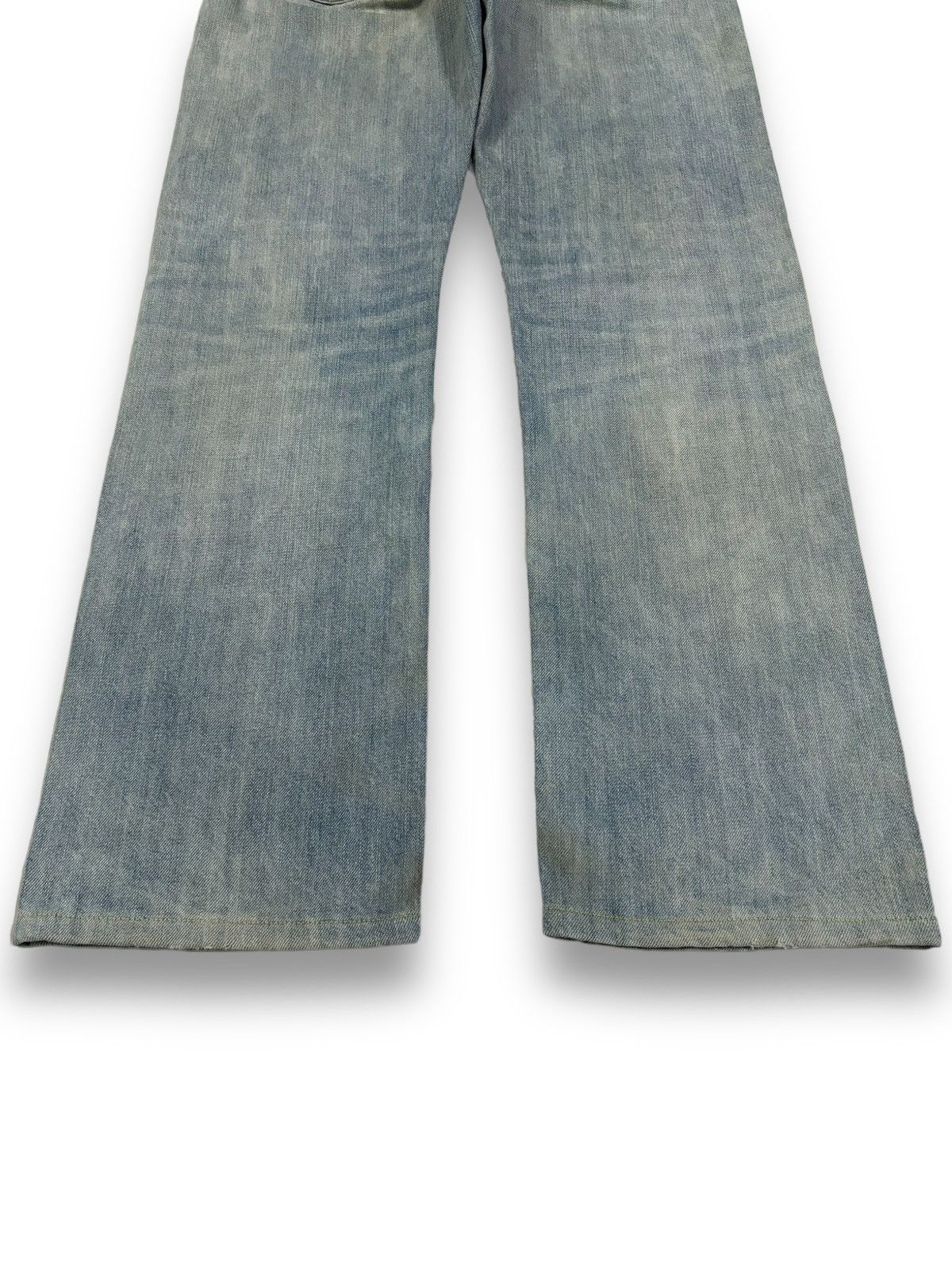 Undercover × Uniqlo Vintage Y2K Uniqlo UJ Selvedge Mud Washed Loose Jeans Size US 34 / EU 50 - 14 Thumbnail