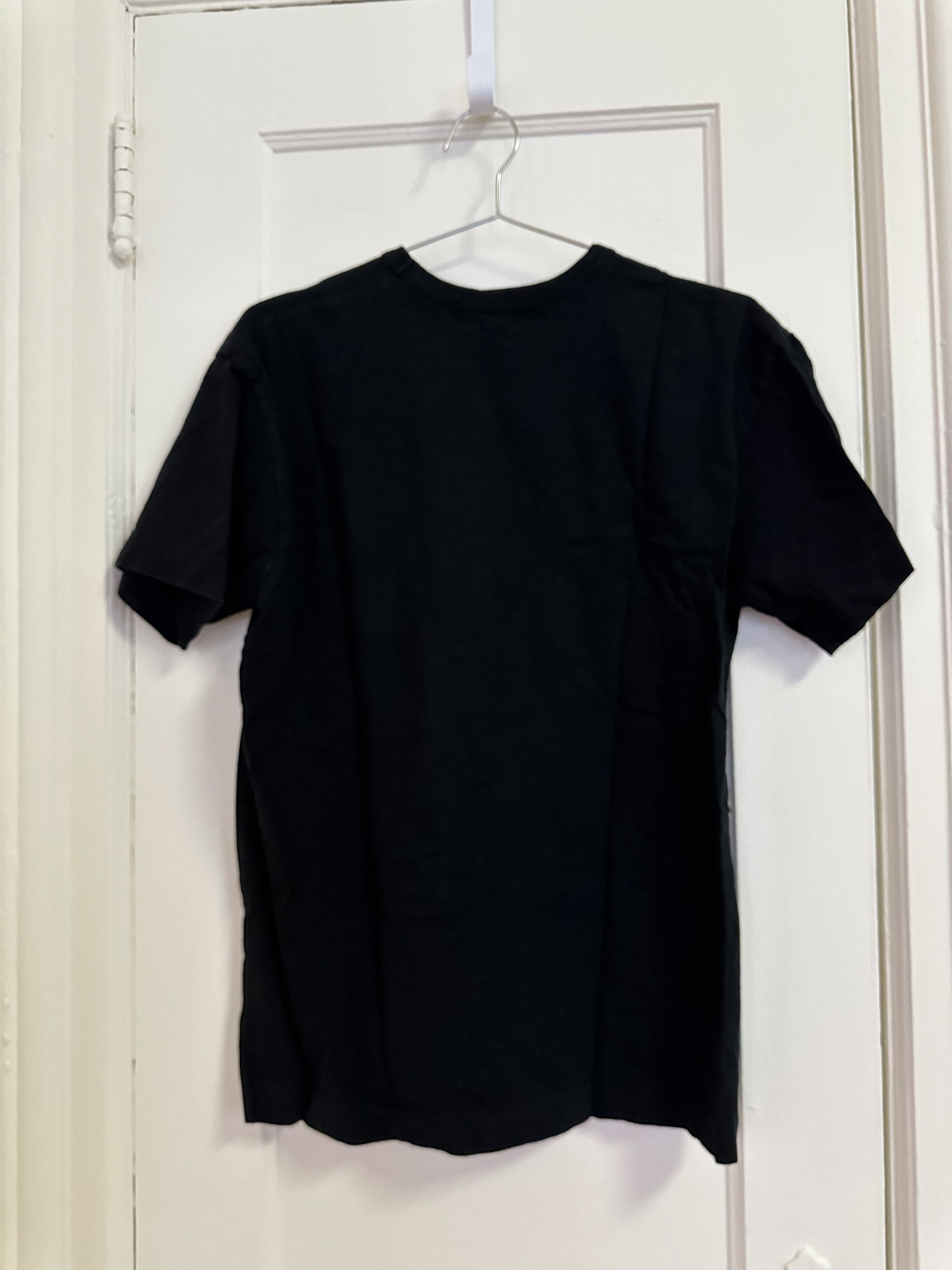 Comme des Garcons PLAY Black Double Heart Comme Des Garcon Play T-Shirt Size US XL / EU 56 / 4 - 2 Thumbnail