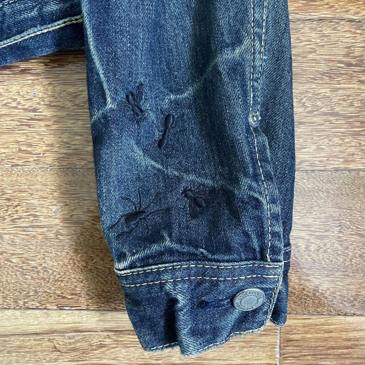Undercover Undercover Guruguru Insect Bug Apple Denim Jacket Size US M / EU 48-50 / 2 - 2 Thumbnail