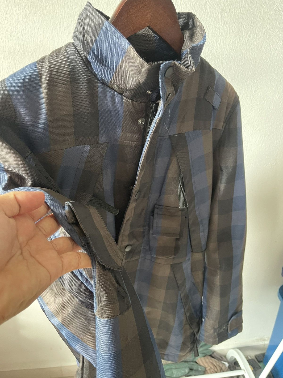 ABAHOUSE 2000s Abahouse Multipocket Plaid Jacket b3 Size US L / EU 52-54 / 3 - 5 Thumbnail