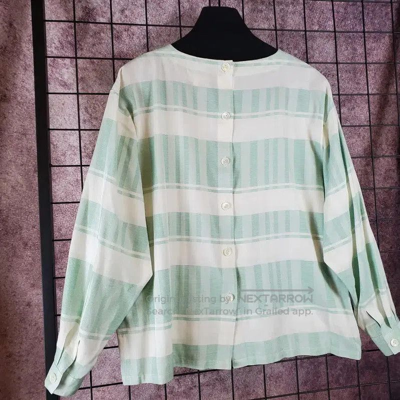 Dior Dior Summer Green Embroidered Logo Crop Shirt . Size M / US 6-8 / IT 42-44 - 9 Thumbnail
