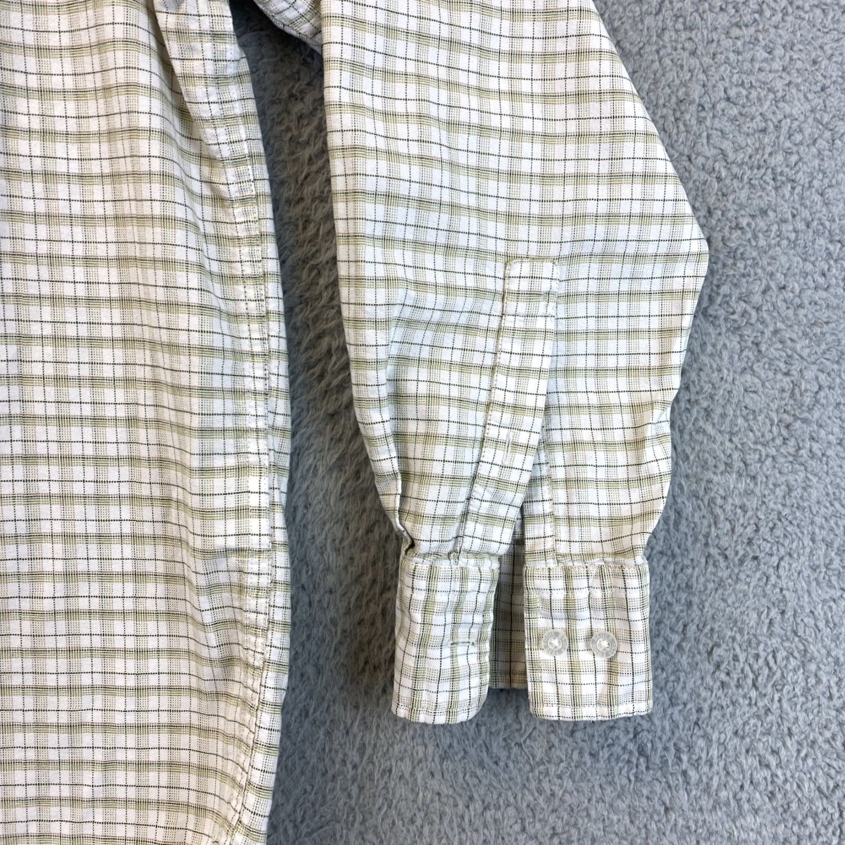 Eddie Bauer Eddie Bauer Men's Classic Button Shirt Green Check Long Sleeve M Size US M / EU 48-50 / 2 - 2 Thumbnail