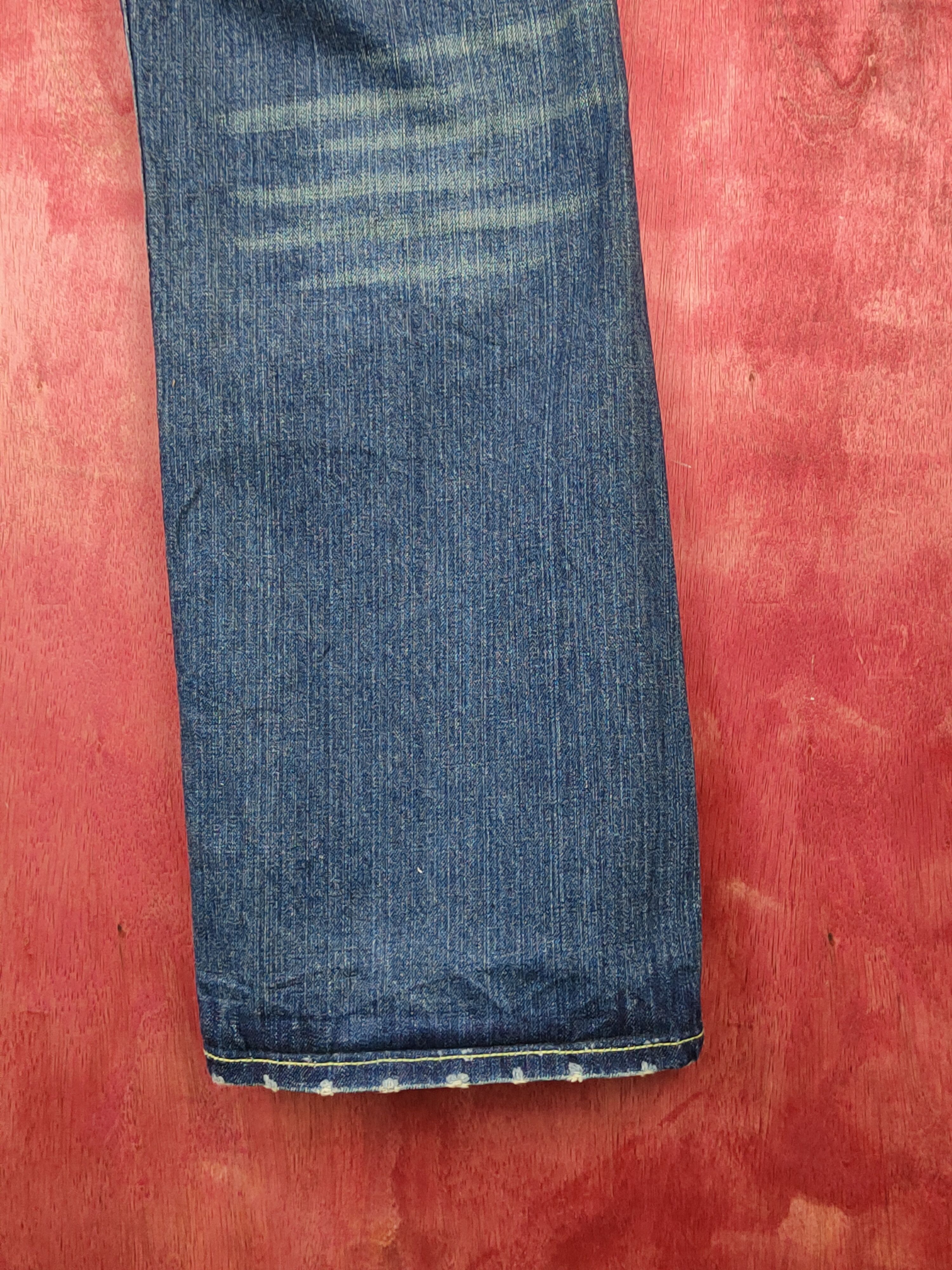 Abercrombie & Fitch Abercrombie&Fitch Blue Distressed ripped fadded Denim #S1602 Size US 31 - 12 Thumbnail