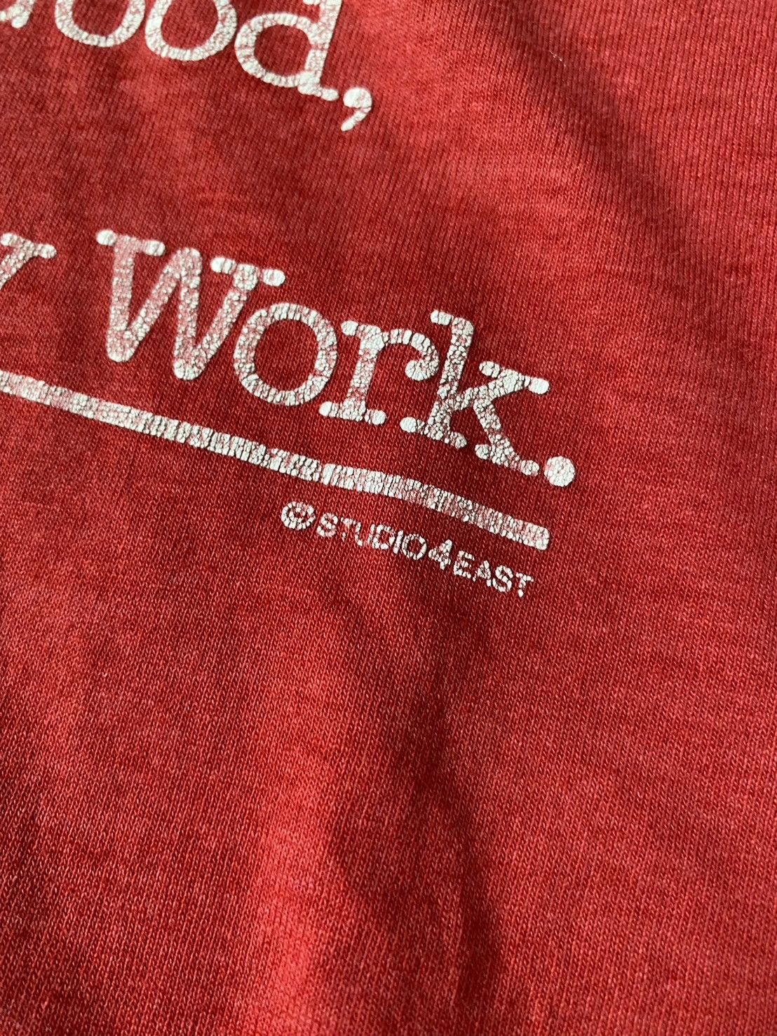 Vintage Vintage Slogan Tee Size US L / EU 52-54 / 3 - 3 Thumbnail