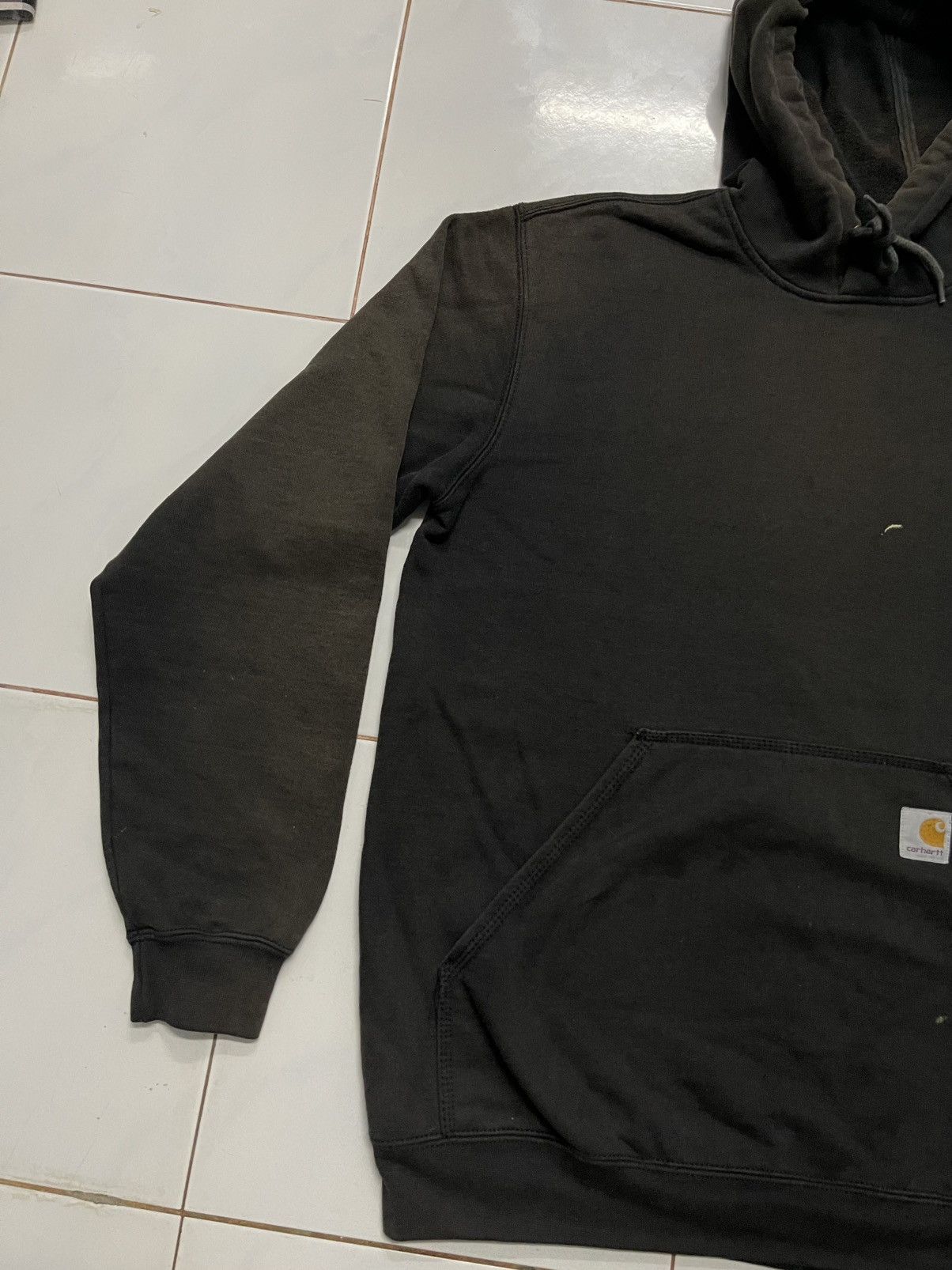 Carhartt S/S 2022 CARHARTT HOODIE SPELL OUT SLEEVE SUN FADED Size US M / EU 48-50 / 2 - 4 Thumbnail