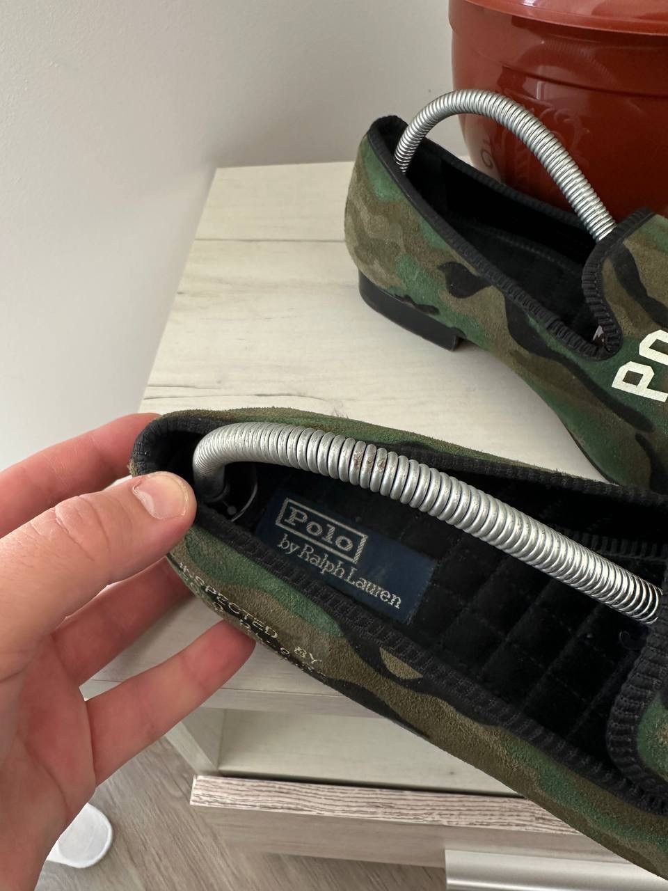 Polo Ralph Lauren × Vintage Vintage Polo Ralph Lauren Green Camo Tiger Shoes Size US 9 / EU 42 - 11 Thumbnail