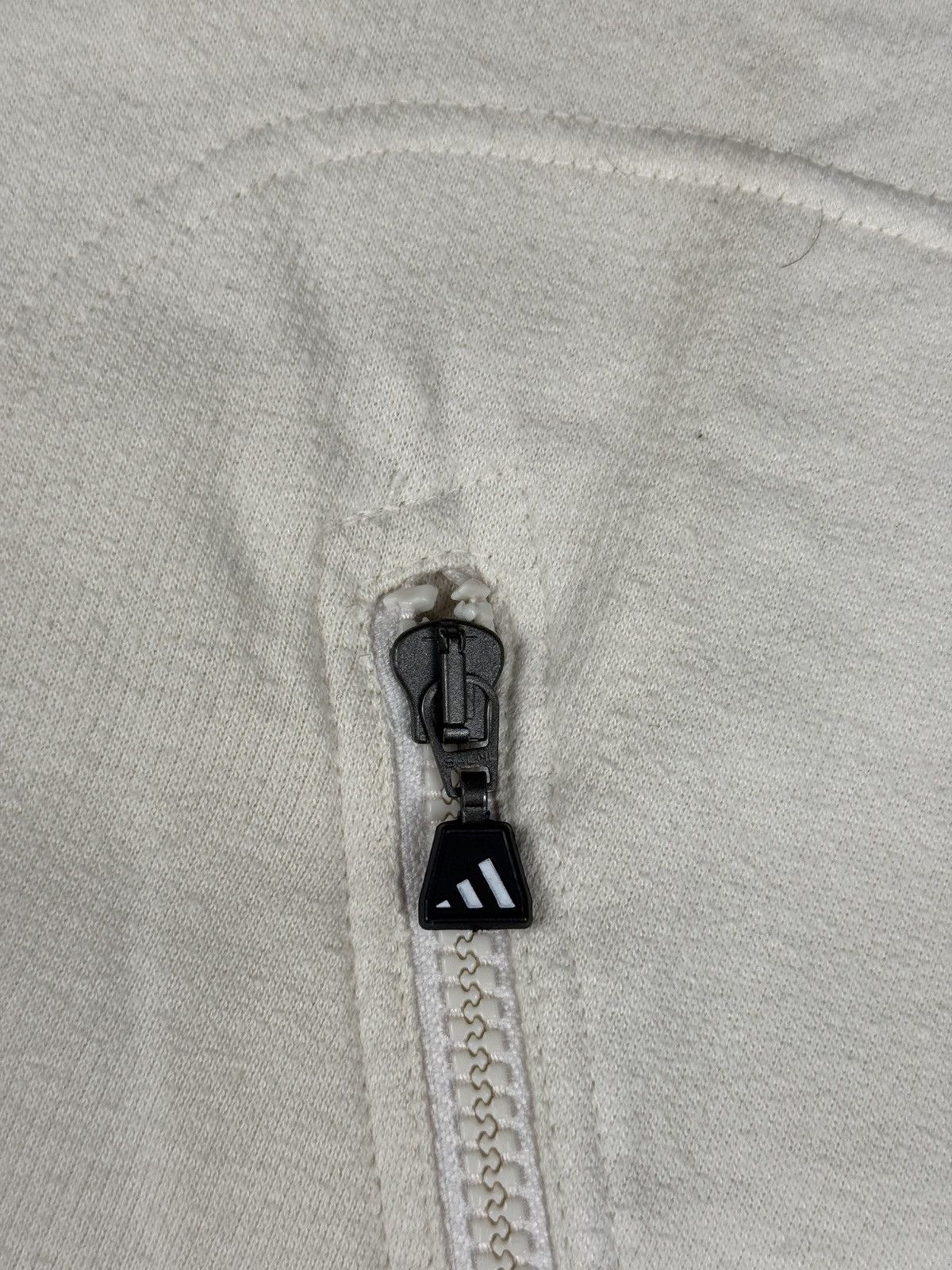 Adidas Adidas – Vintage Jacket – Cream/Off-White – Size M 👕 Size US M / EU 48-50 / 2 - 4 Thumbnail