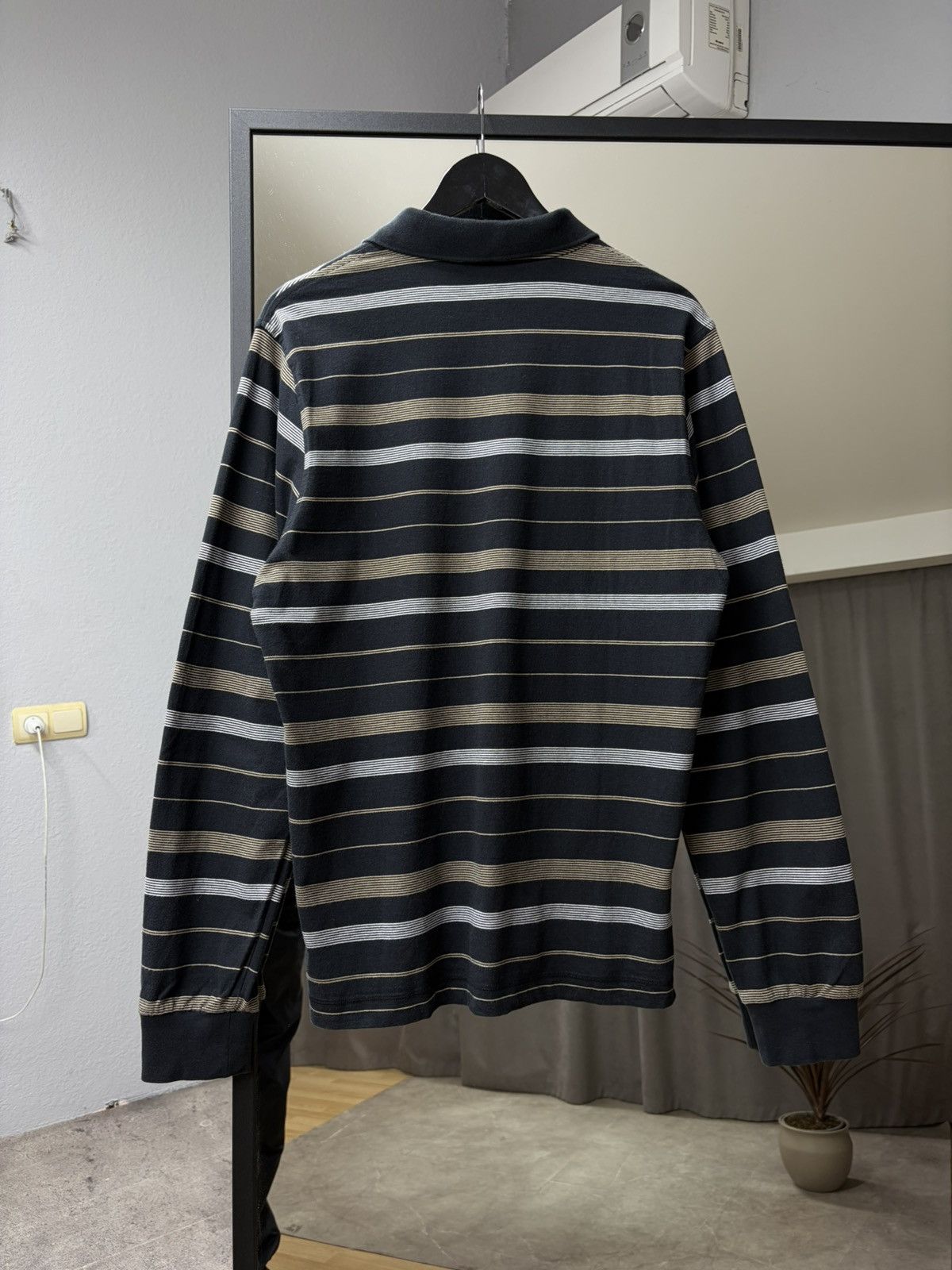 Nike Vintage Y2K Nike Polo Rugby Long Sleeve Striped Jersey Size US M / EU 48-50 / 2 - 8 Thumbnail