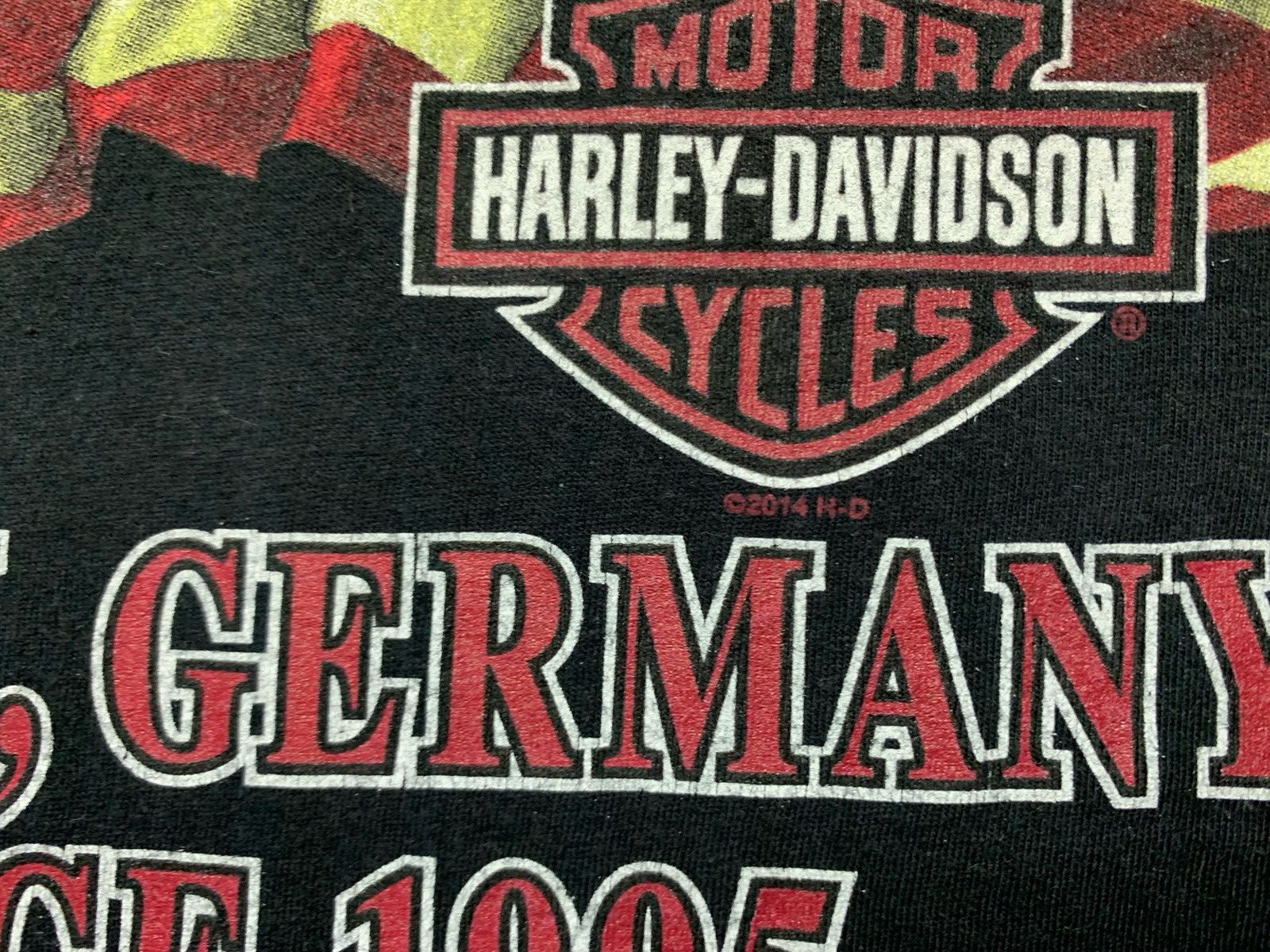 Band Tees × Harley Davidson × Vintage Harley Davison vintage T-shirt big logo Size L Size US L / EU 52-54 / 3 - 7 Thumbnail