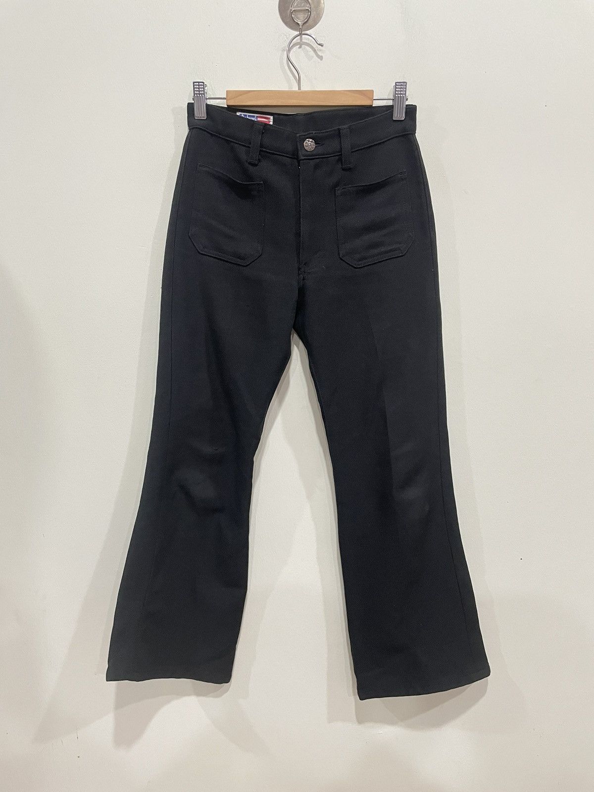 Vintage Vintage Bobson Black Pants Size 27" / US 4 / IT 40 - 1 Thumbnail