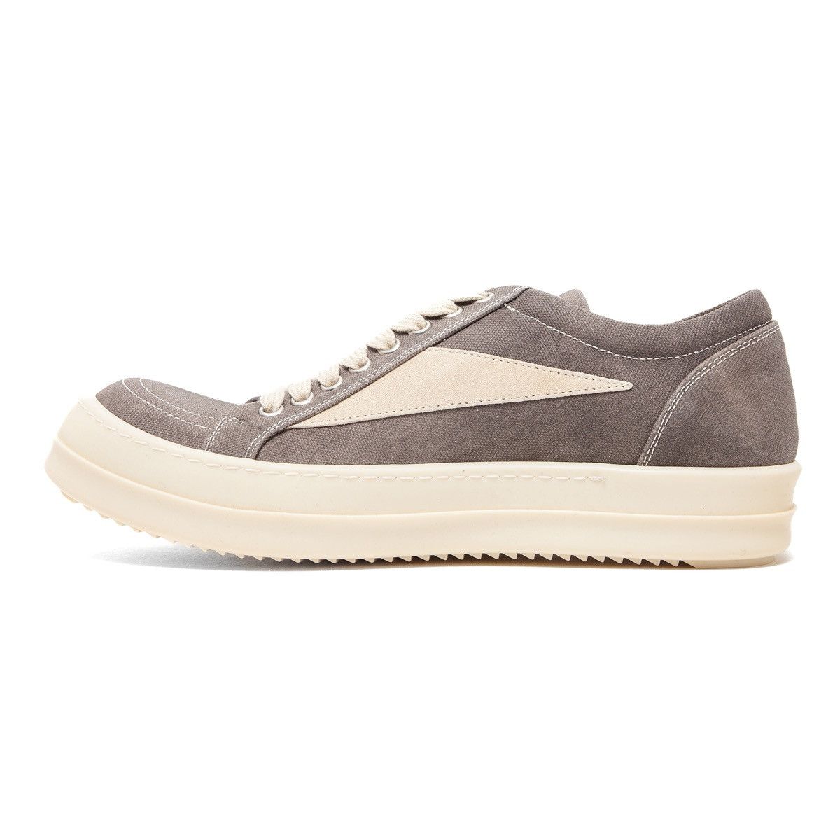 Rick Owens DRKSHDW Hollywood Vintage Sneaker Low Dust Milk Size US 6 / IT 36 - 3 Thumbnail