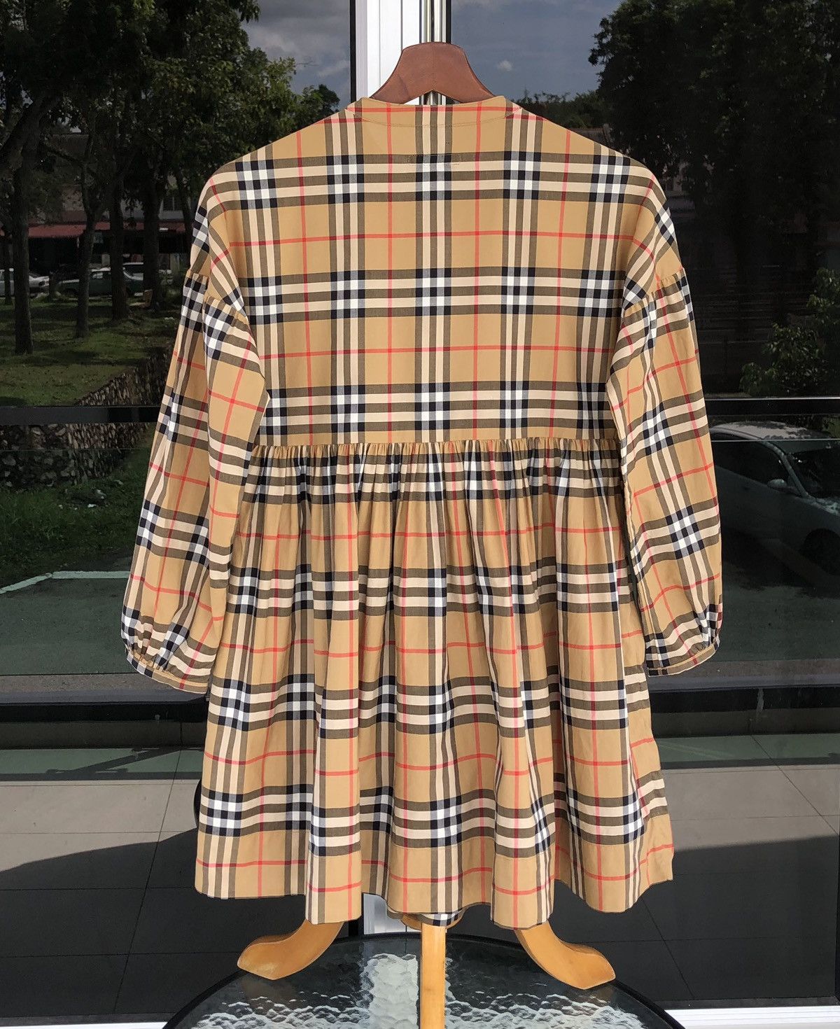 Burberry Burberry London Children Yellow Check Cotton Dress Size XXS / US 00 / IT 34 - 8 Thumbnail