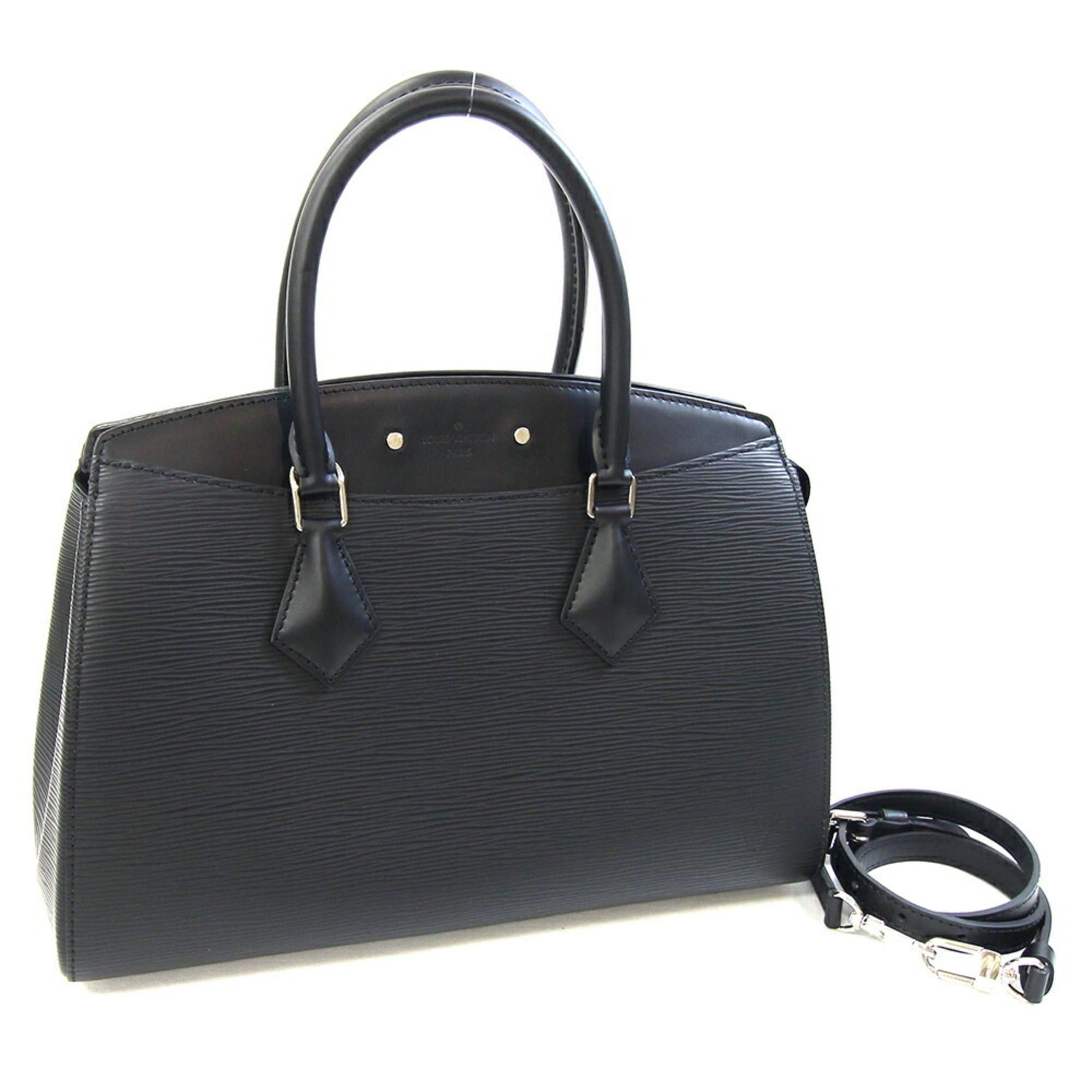 Louis Vuitton Louis Vuitton Epi Soufflot MM Handbag M94382 Noir Shoulder Bag Black Women's LOUIS VUITTON | LV Size ONE SIZE - 1 Thumbnail