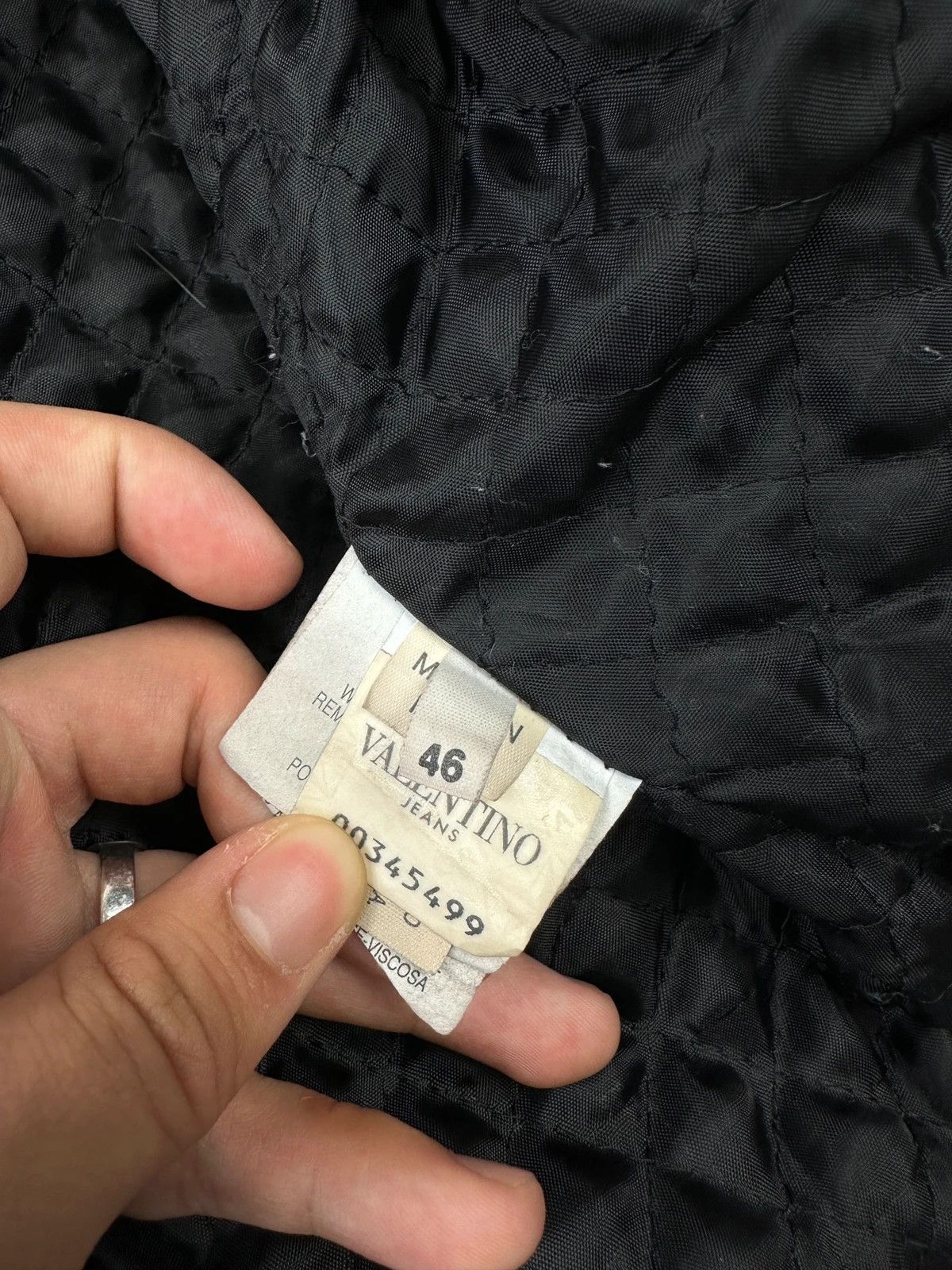 Valentino Valentino Late 90’s Glossy SheepSkin Leather Bomber Jacket Size US M / EU 48-50 / 2 - 14 Thumbnail