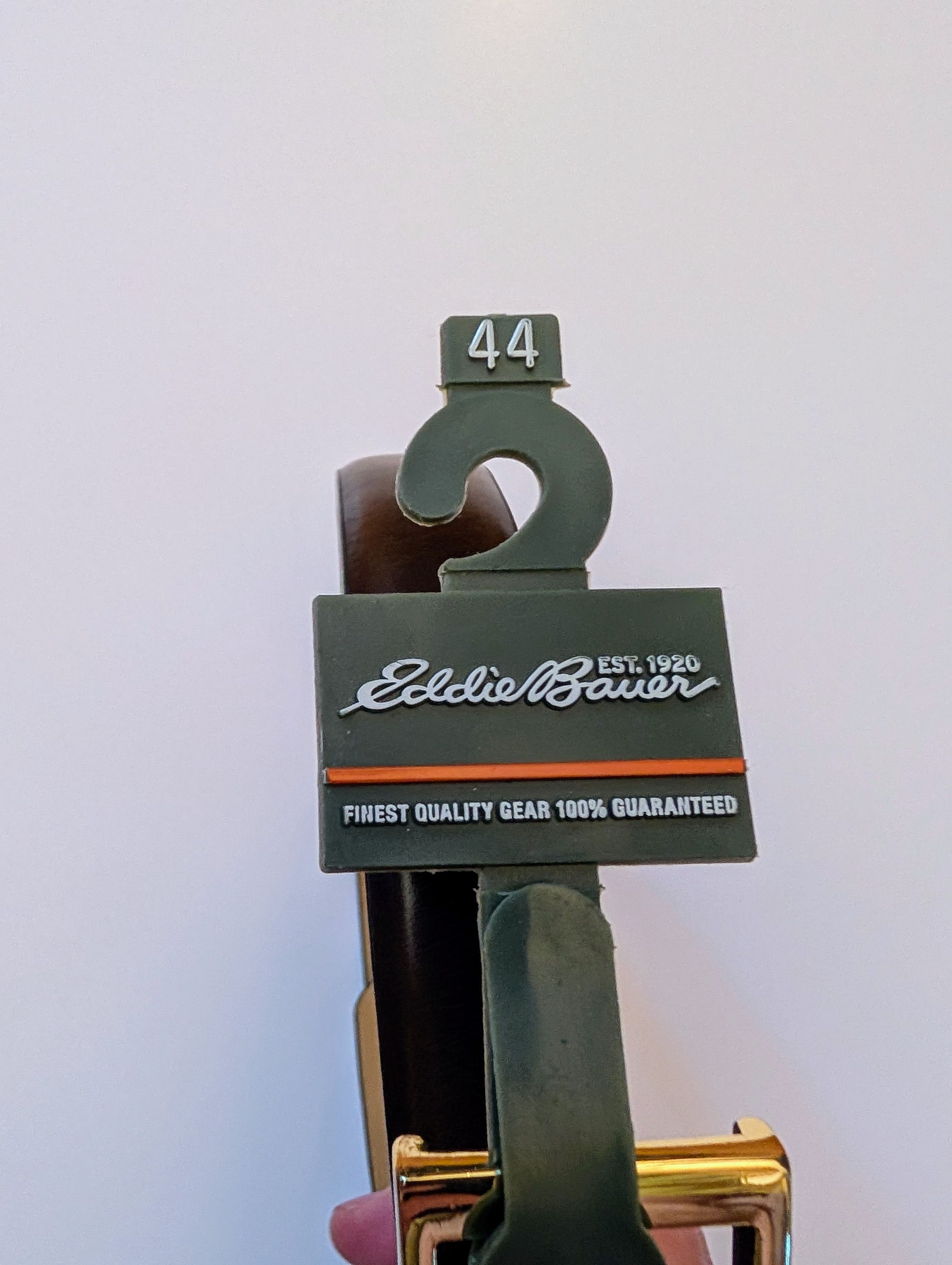 Eddie Bauer Eddie Bauer Leather Belt - 44 Size 44 - 2 Thumbnail