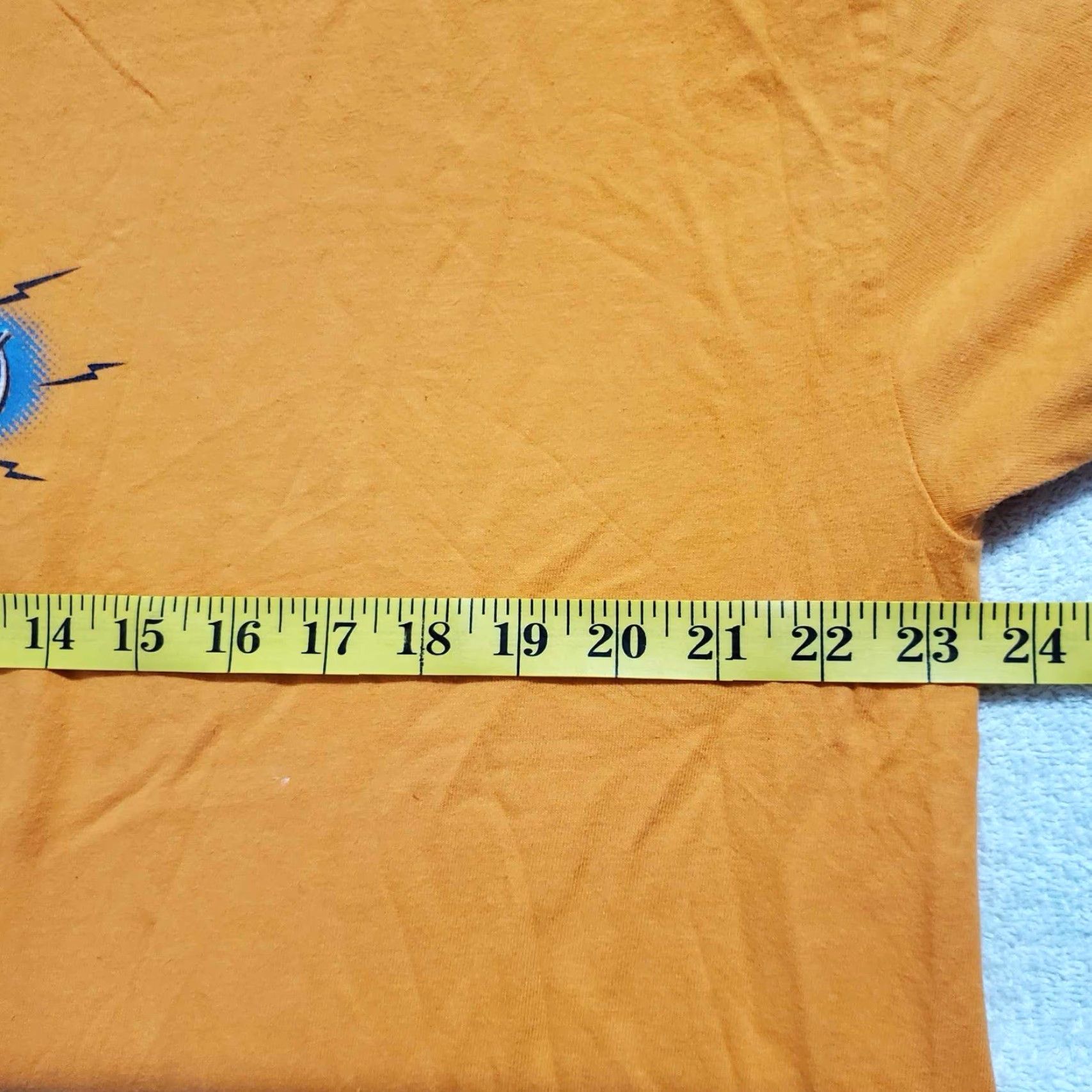 Hanes VINTAGE Hanes Jesus T Shirt Big & Tall Adult XL Orange Double-Sided Center Cross 90s 80s 90s Art Womens Mens Boys Girls Size US XL / EU 56 / 4 - 5 Thumbnail