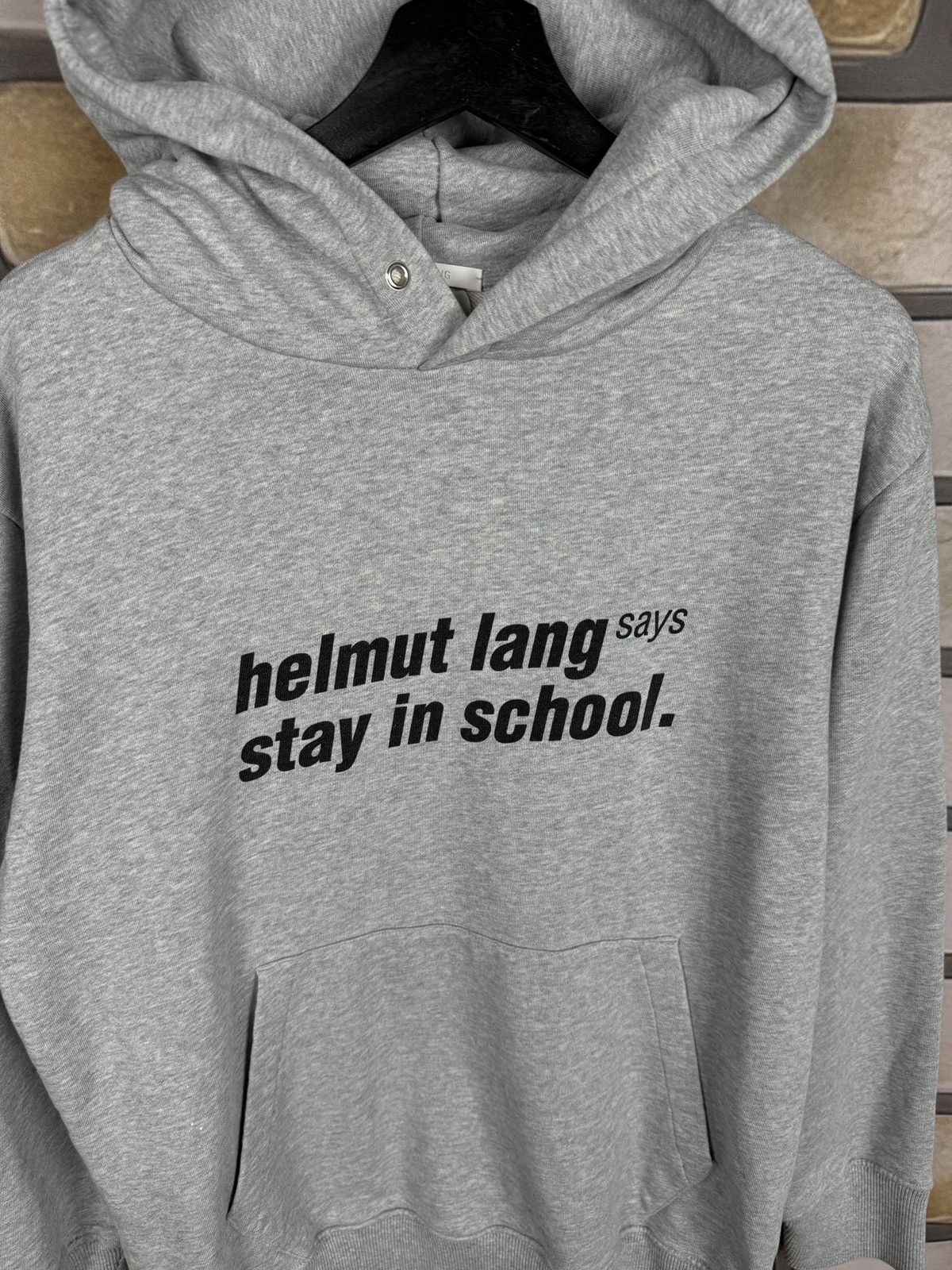 Helmut Lang Very rare helmut lang mens oversize hoodie sweater Size US L / EU 52-54 / 3 - 2 Thumbnail