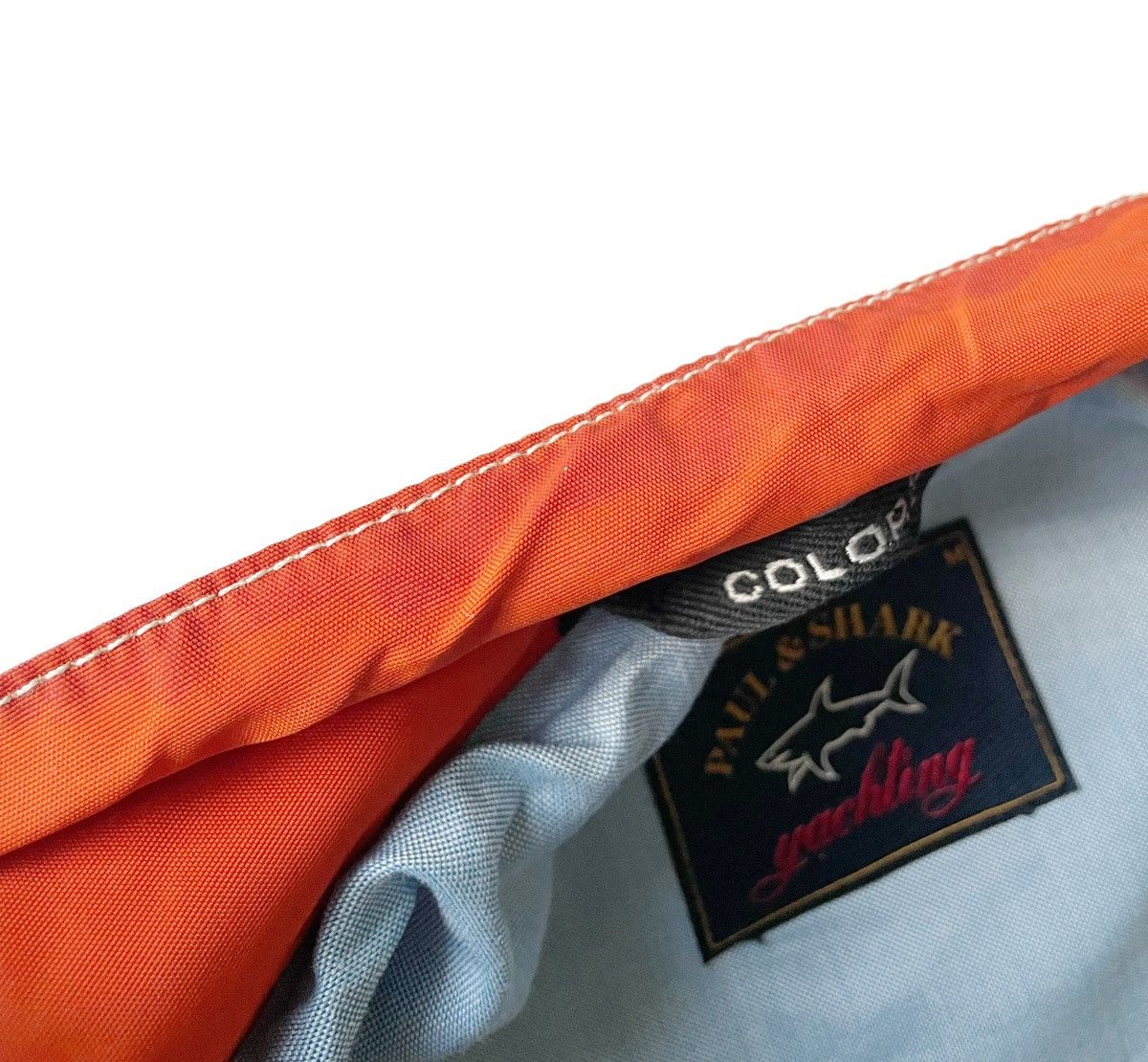 Paul & Shark Paul & Shark Orange Nylon Men Bomber Jacket Size M Size US M / EU 48-50 / 2 - 10 Thumbnail