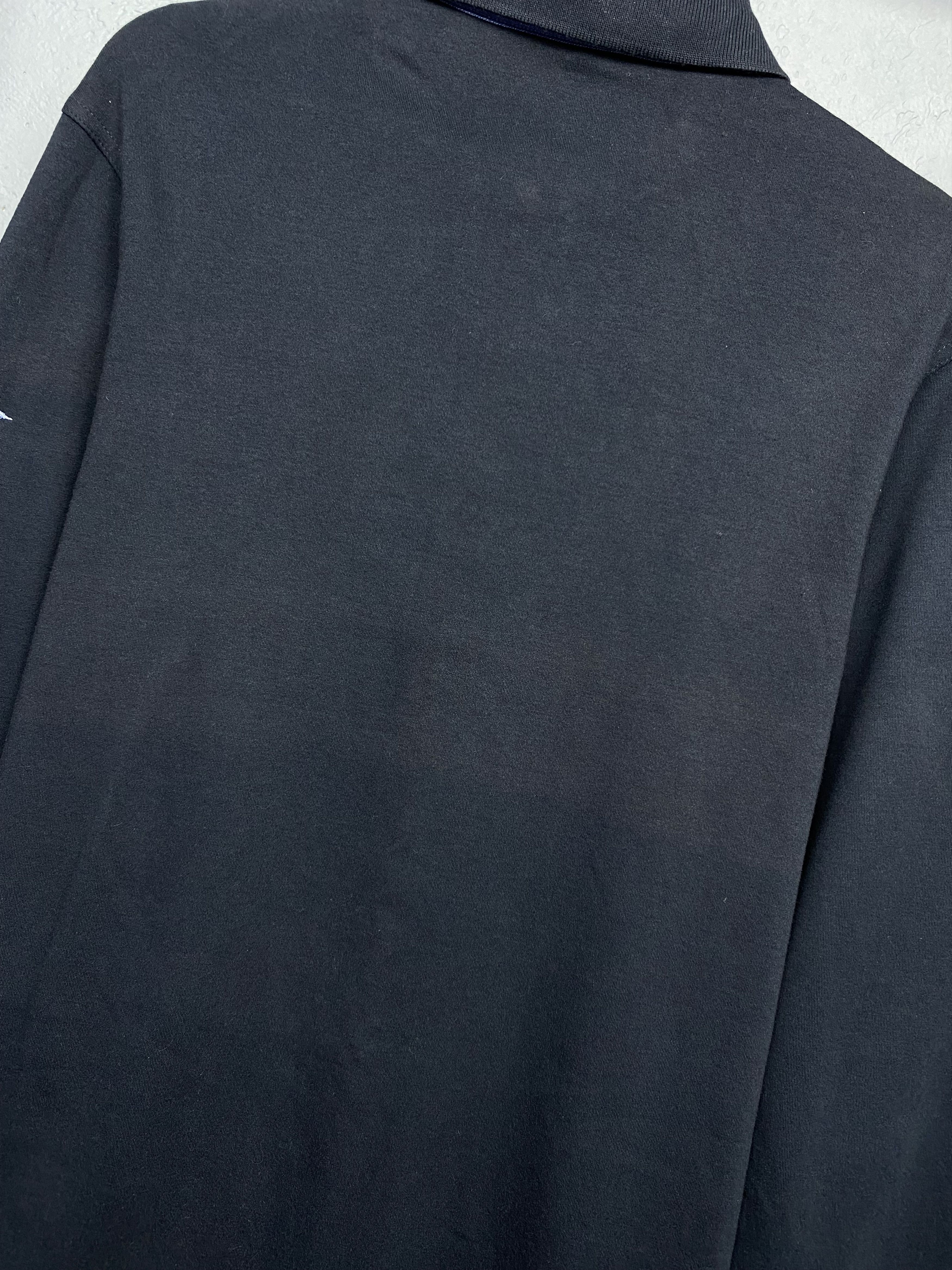 Paul & Shark × Vintage Paul & Shark Vinage Mens Long Sleeve Polo Shirt Size US L / EU 52-54 / 3 - 11 Thumbnail