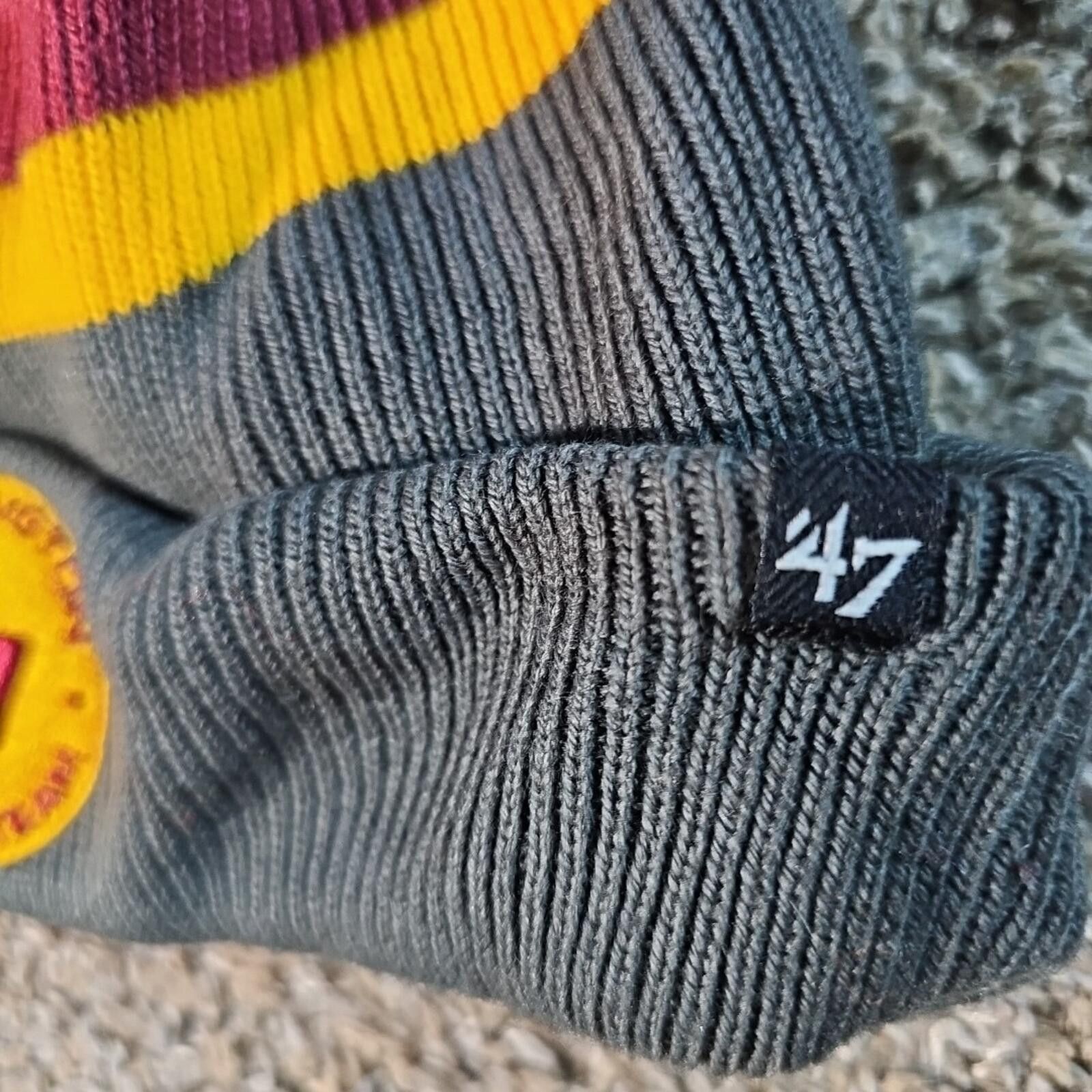 47 Washington Football Team '47 Brand Poof Beanie Redskins Size ONE SIZE - 3 Thumbnail