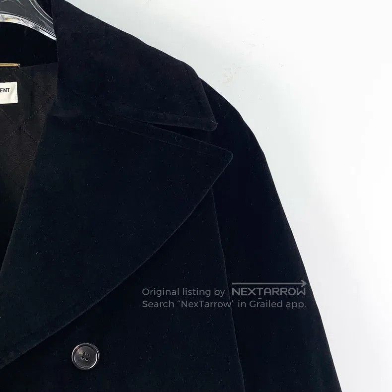 Saint Laurent Paris Saint Laurent Paris universal size Black Logo Diamond Encru Size US M / EU 48-50 / 2 - 3 Thumbnail