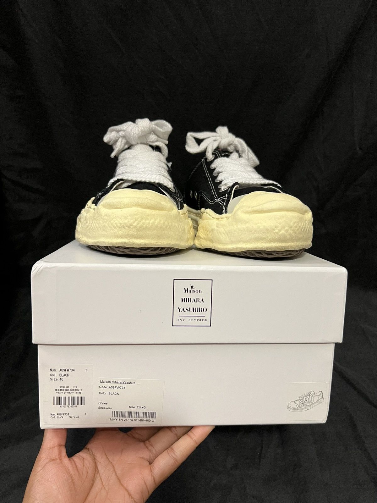 Maison MIHARA YASUHIRO Maison Mihara Yasuhiro Hank VL OG Sole Low Top Sneakers Size US 8 / EU 41 - 9 Thumbnail