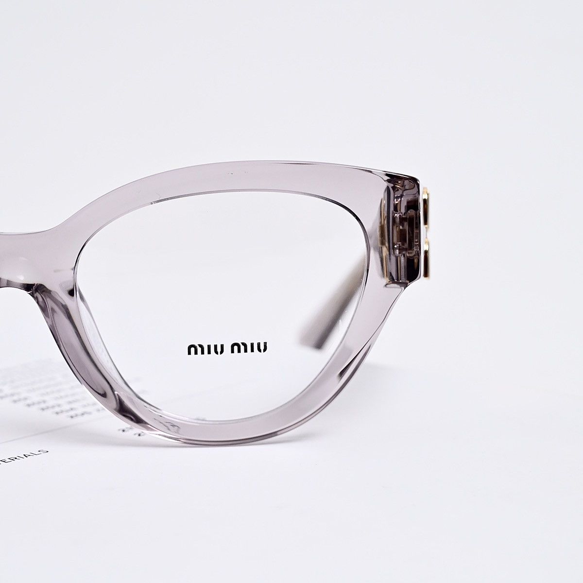 Miu Miu MIU MIU 0MU 01VV GLASSES Size ONE SIZE - 6 Thumbnail