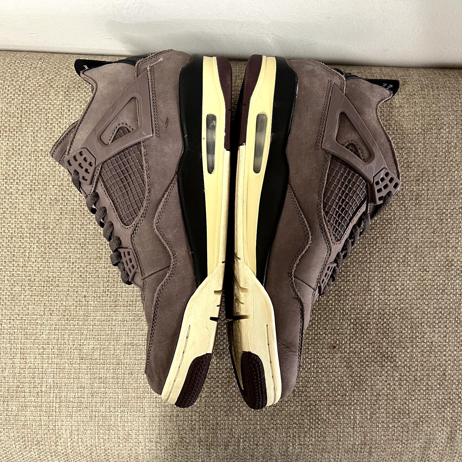 A Ma Maniere × Jordan Brand × Nike Jordan 4 Retro x A Ma Maniere Size 10.5M Preowned No Box i Size US 10.5 / EU 43-44 - 7 Thumbnail