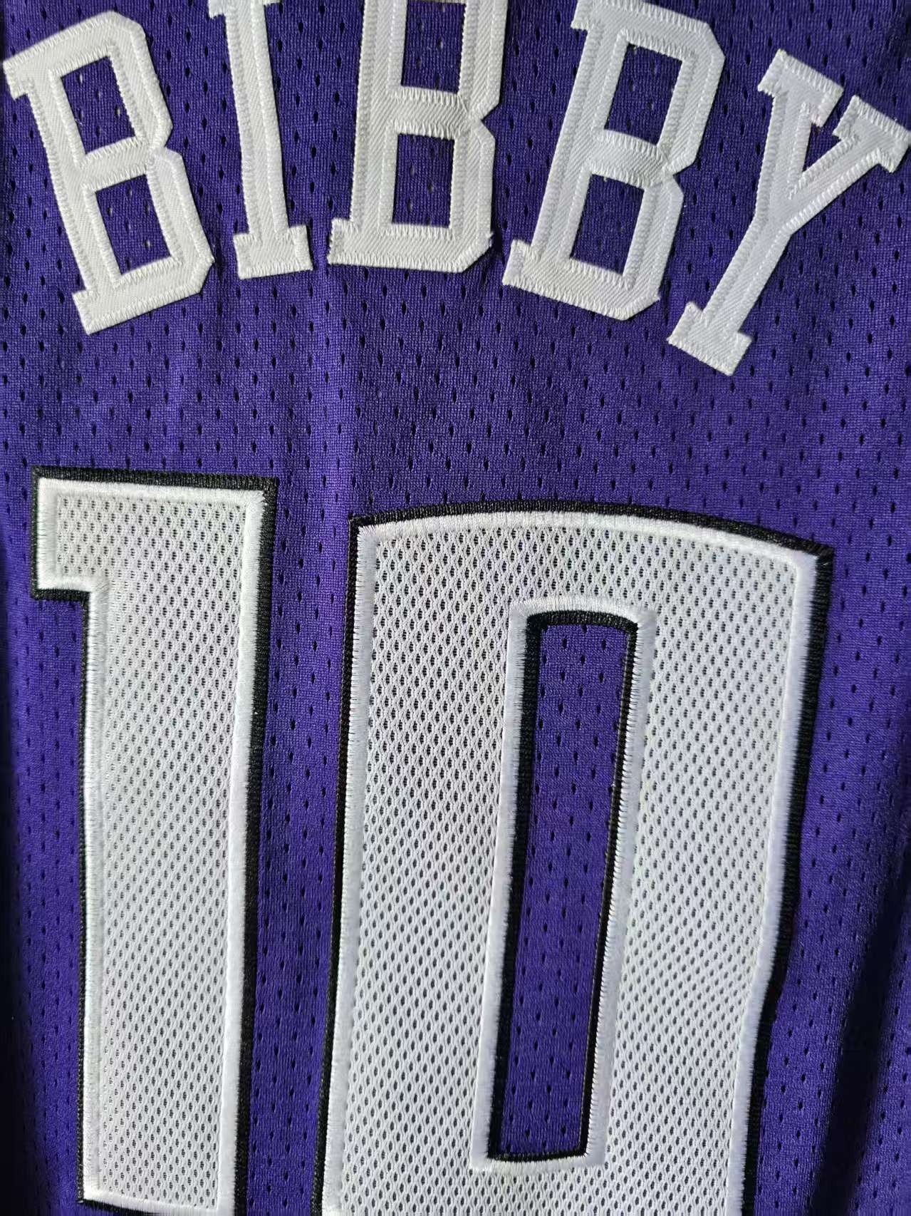 NBA Mike Bibby Jersey Sacramento Kings 10 Double Stitched Size US XL / EU 56 / 4 - 4 Thumbnail