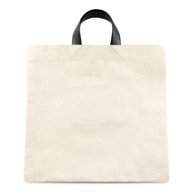 Jil Sander o1g2r1mq1024 Size: OS / Flat Shopper Tote Bag in Natural Size ONE SIZE - 2 Thumbnail