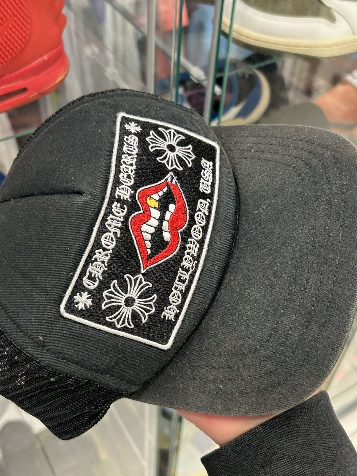 Chrome Hearts Chrome hearts Matty Boy hollywood Trucker black Size ONE SIZE - 2 Thumbnail