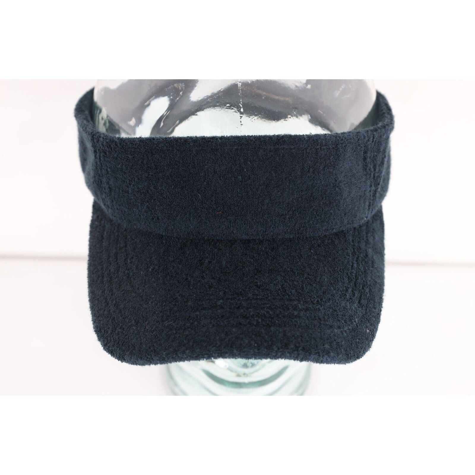 Vintage Vintage 90s Streetwear Terry Cloth Adjustable Visor Hat Size ONE SIZE - 2 Thumbnail