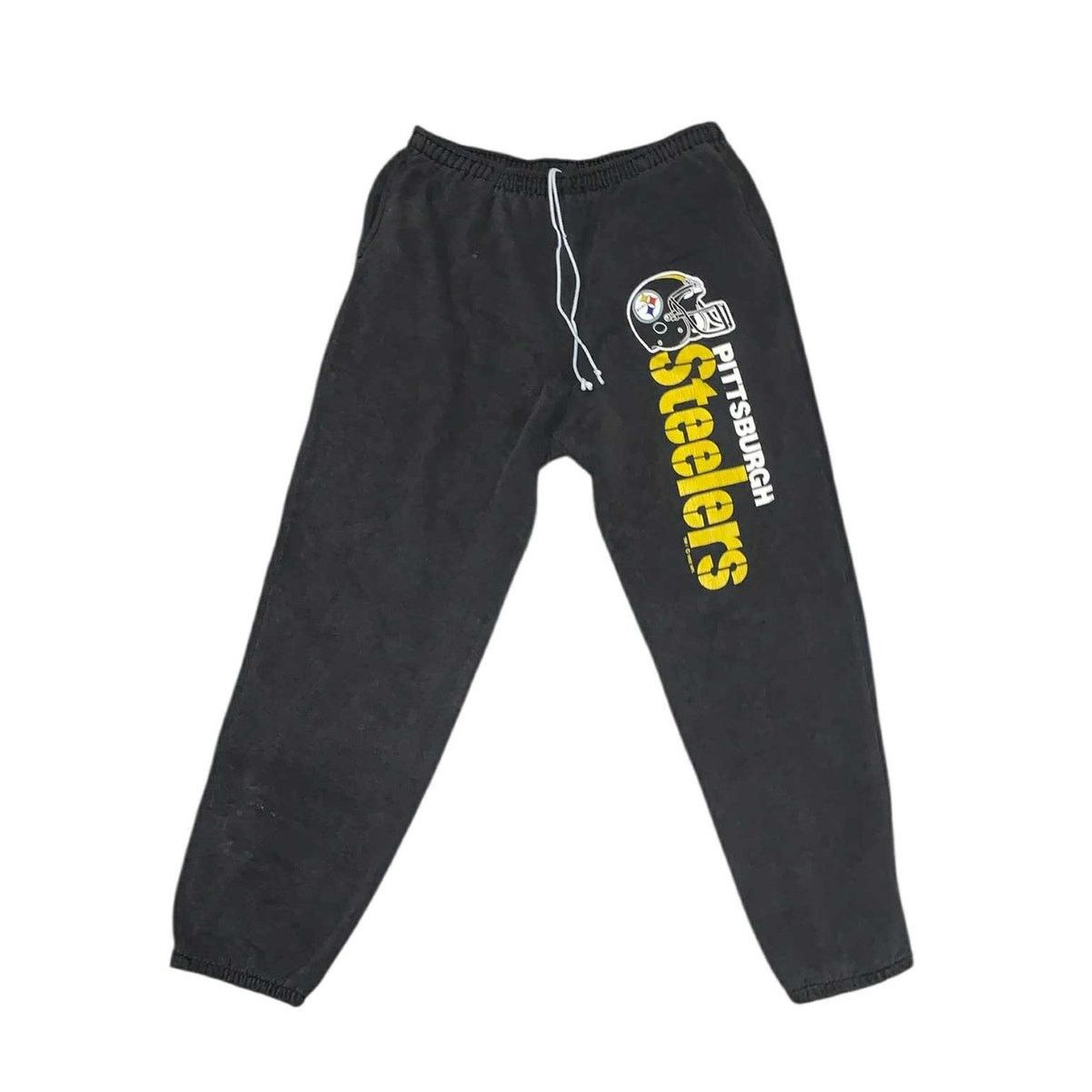 Hummel VINTAGE 90s Hummel Pittsburgh Steelers Football Sweatpant XL Size US 42 / EU 58 - 1 Thumbnail