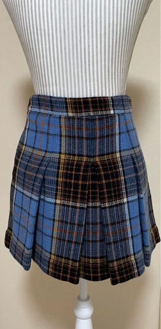 Vivienne Westwood Vivienne Westwood Blue checkered skirt Size 25" / US 0 / IT 36 - 3 Thumbnail